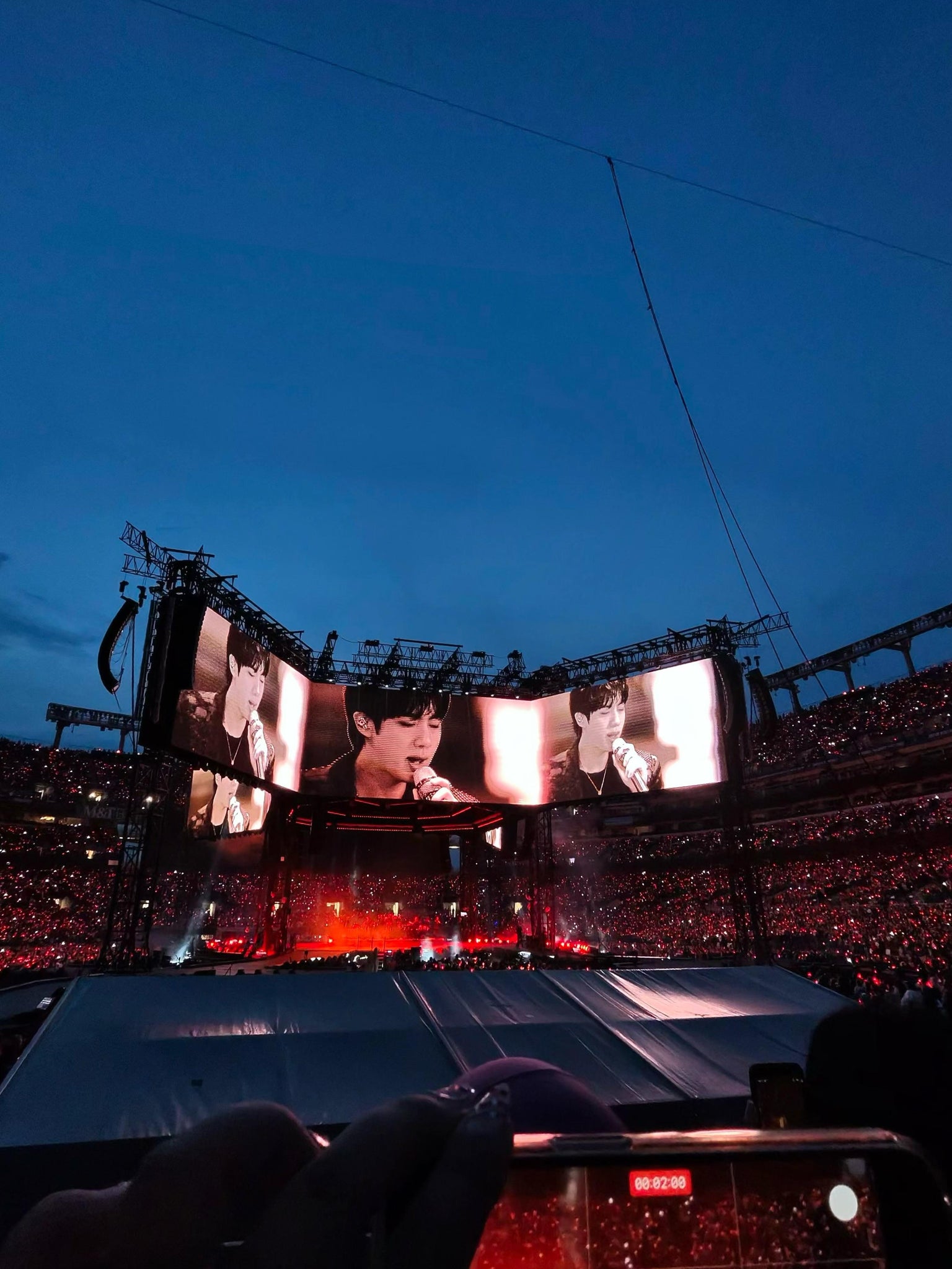 Real Fan View taken from Section 114 at M&T Bank Stadium by Sherry X