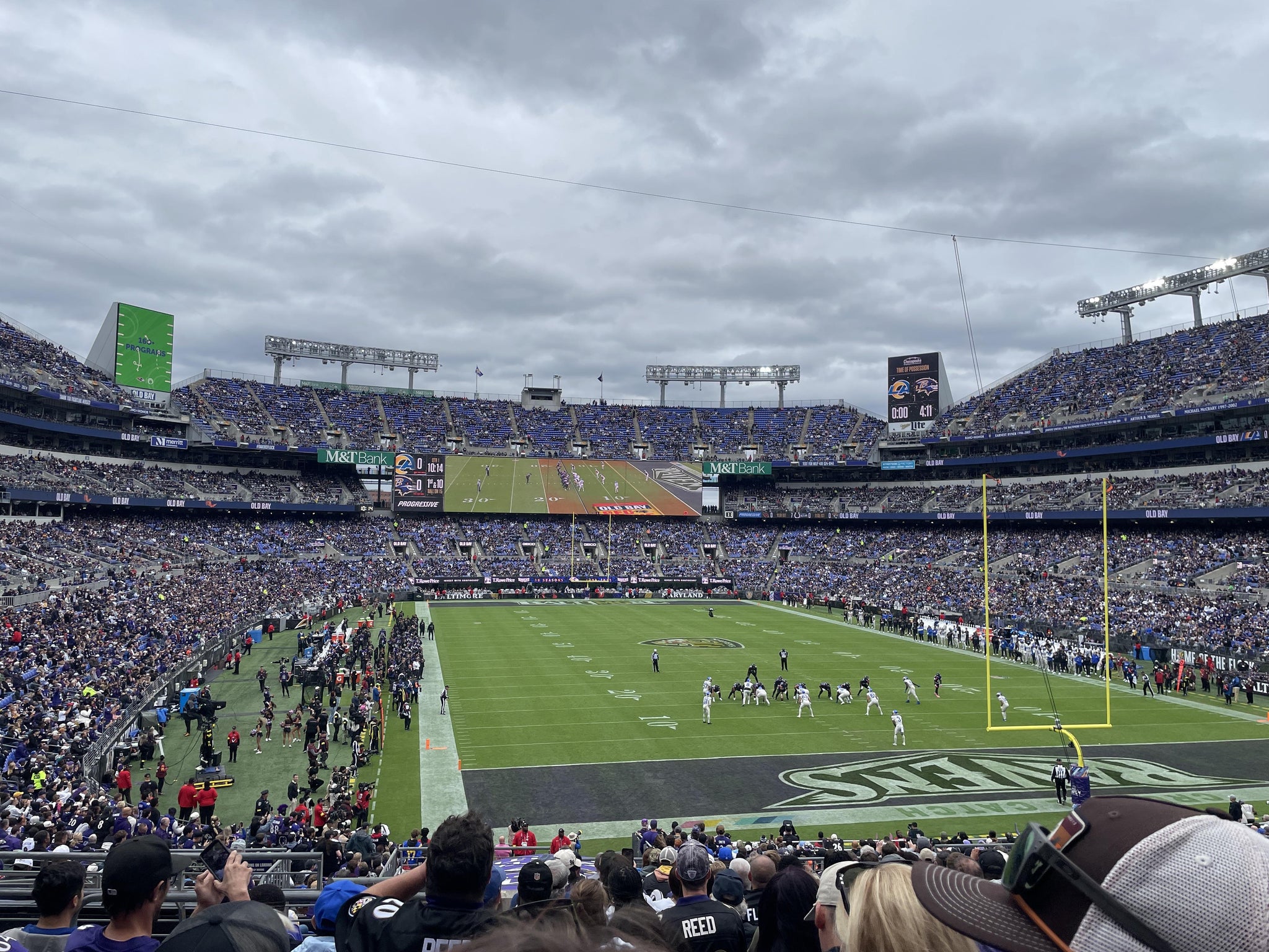 Real Fan View taken from Section 115 at M&T Bank Stadium by Shenelle F