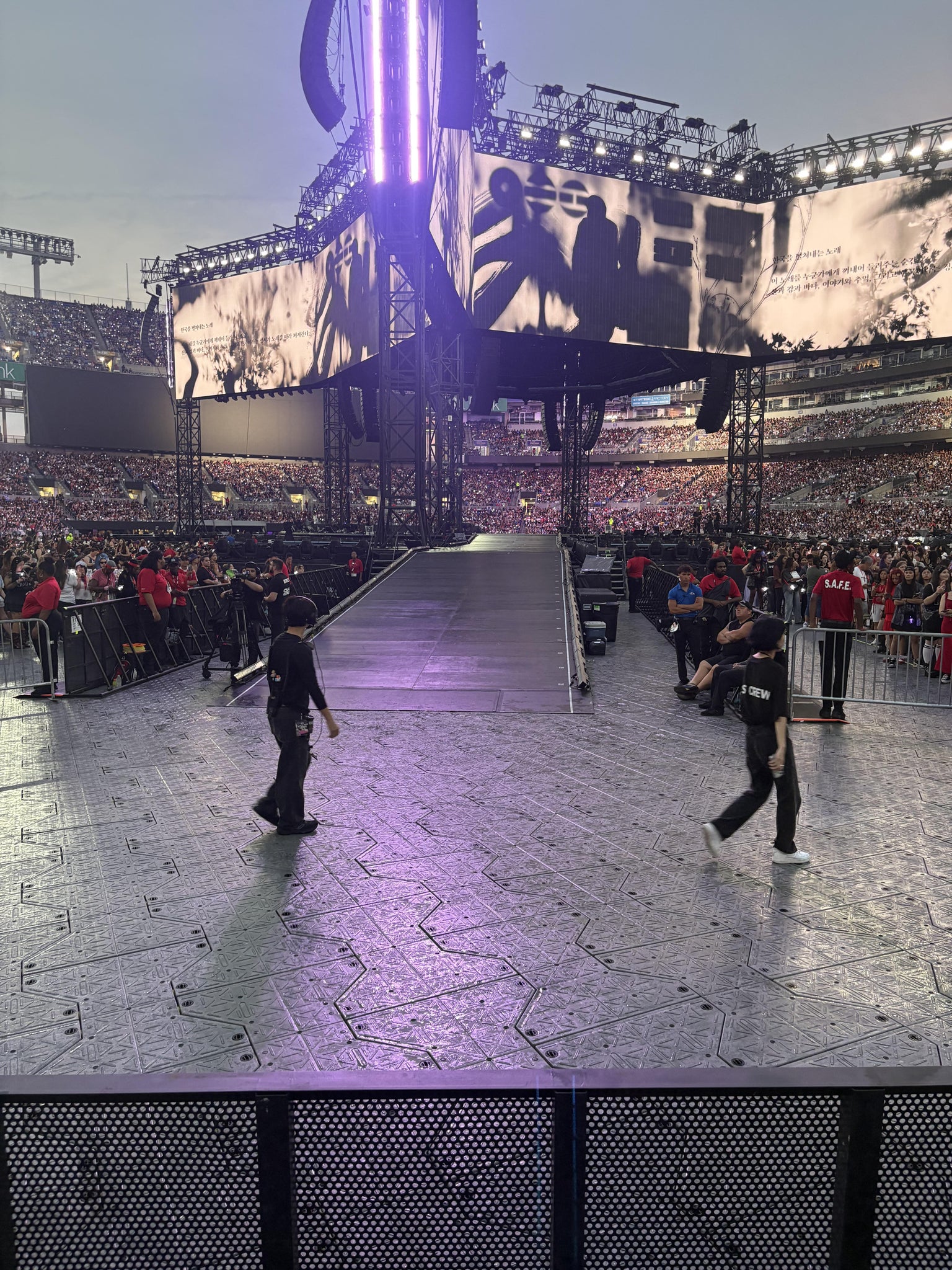 Vue réelle des fans prise de la Section 117 au site M&T Bank Stadium par Kayla R