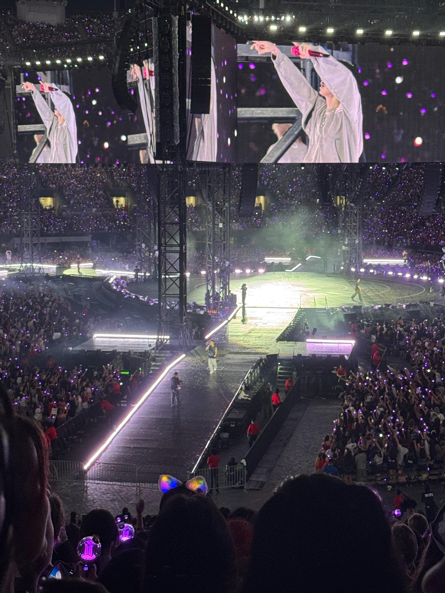 Vue réelle des fans prise de la Section 117 au site M&T Bank Stadium par Jessica R