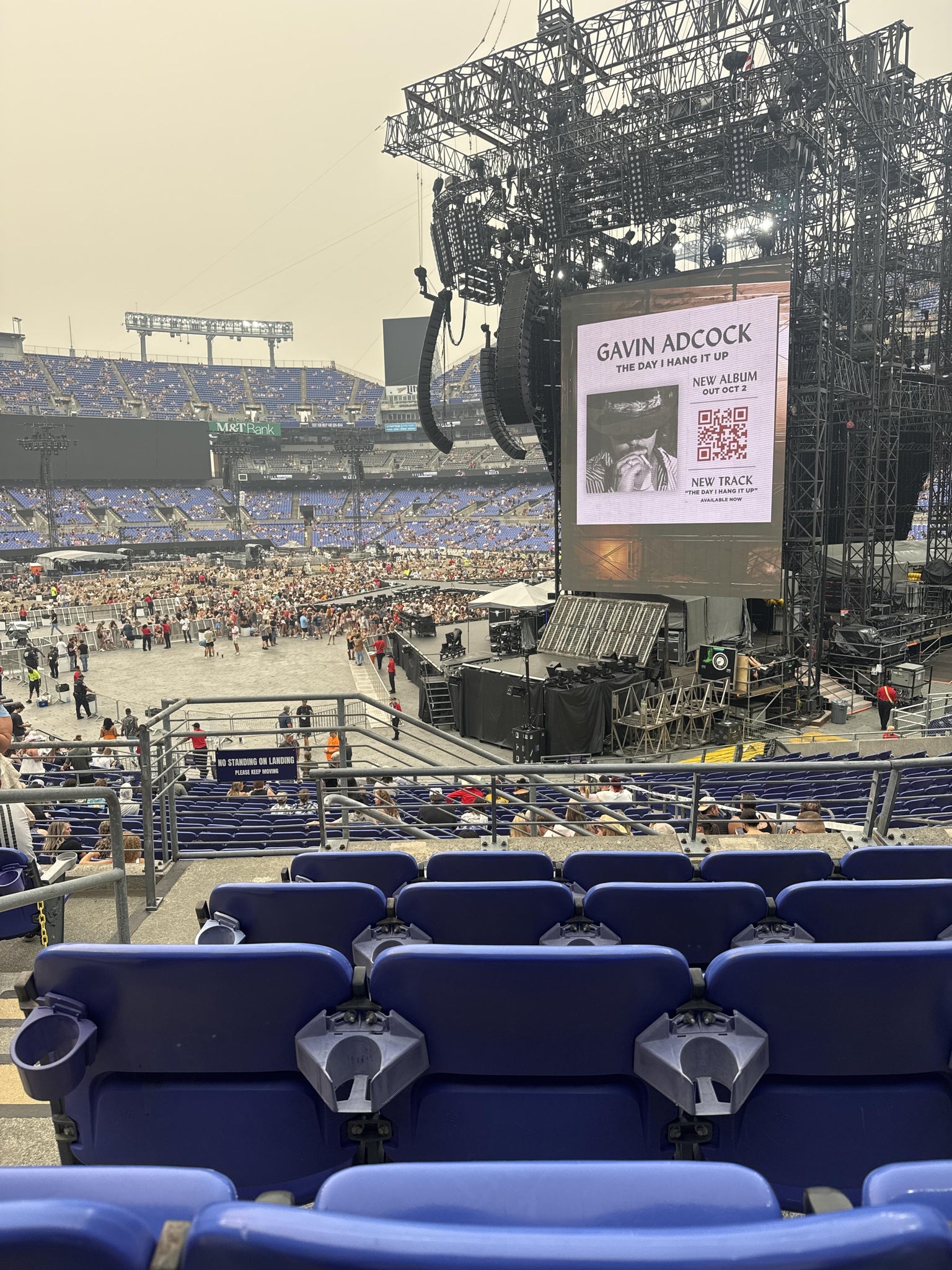 Real Fan View taken from Section 118 at M&T Bank Stadium by Dave T