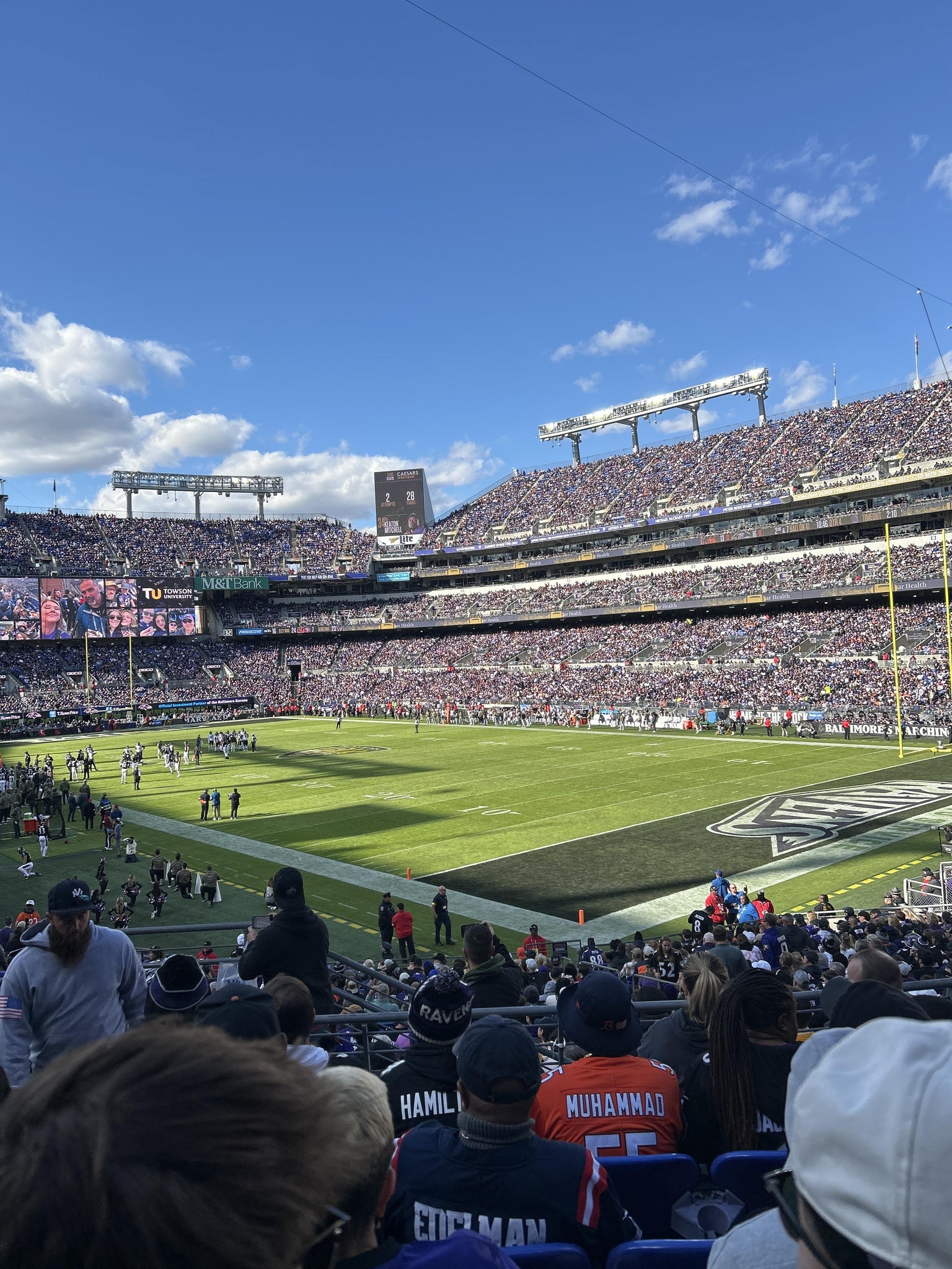 Real Fan View taken from Section 118 at M&T Bank Stadium by Tyria R