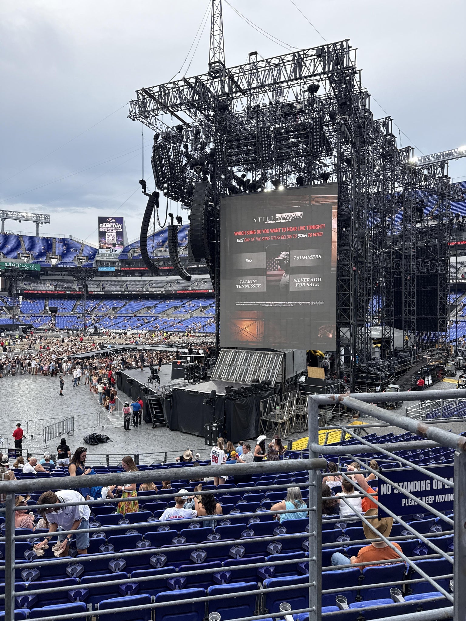 Real Fan View taken from Section 120 at M&T Bank Stadium by Anonymous User