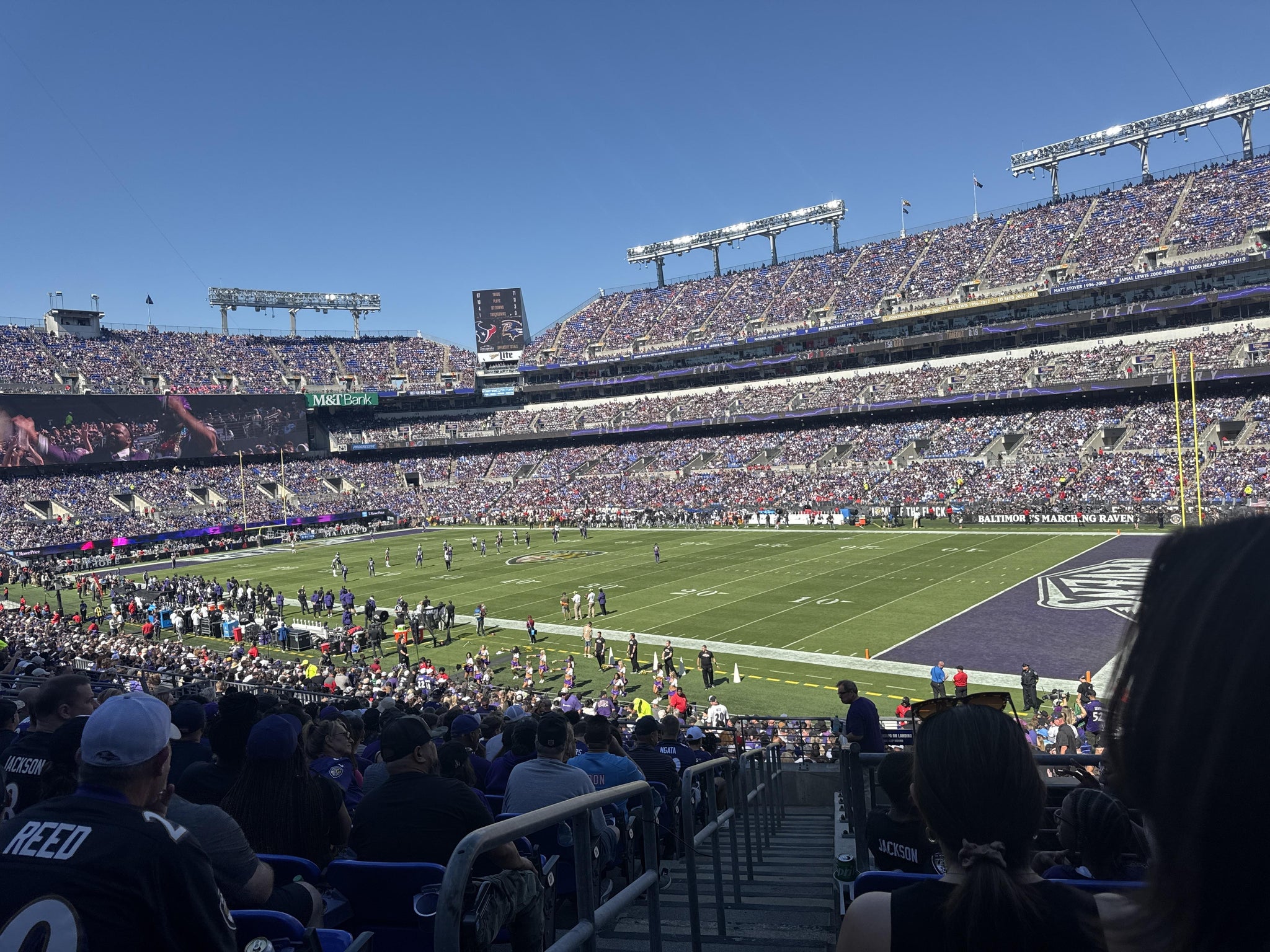 Real Fan View taken from Section 120 at M&T Bank Stadium by Jacquelyn W