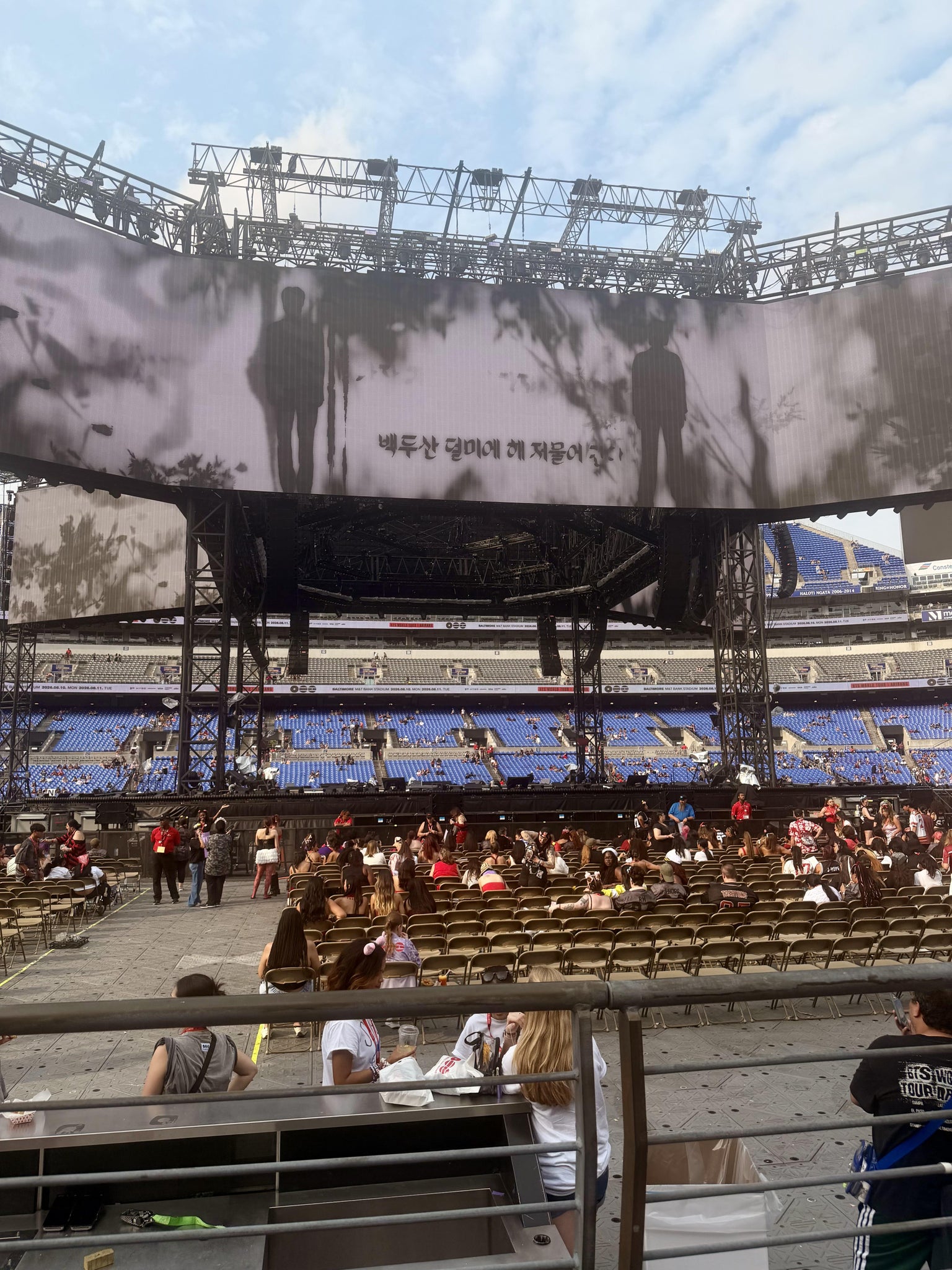 Real Fan View taken from Section 127 at M&T Bank Stadium by Serenity M
