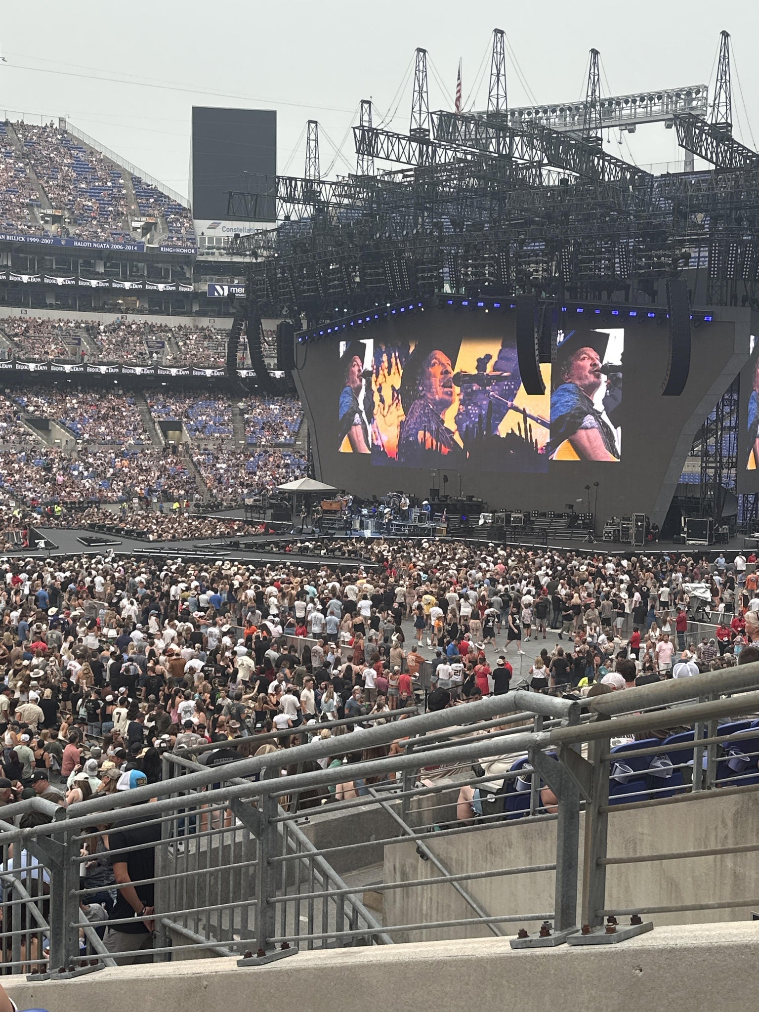 Real Fan View taken from Section 129 at M&T Bank Stadium by Krista B