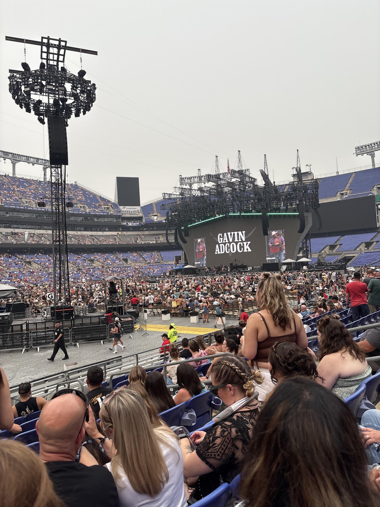Real Fan View taken from Section 132 at M&T Bank Stadium by Kristin P