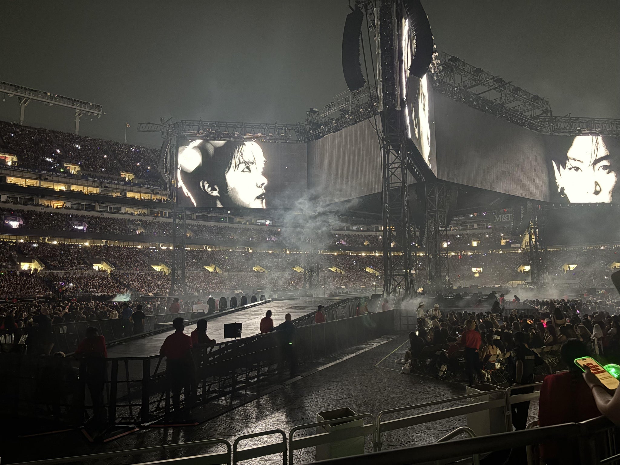 Real Fan View taken from Section 132 at M&T Bank Stadium by Naomi A