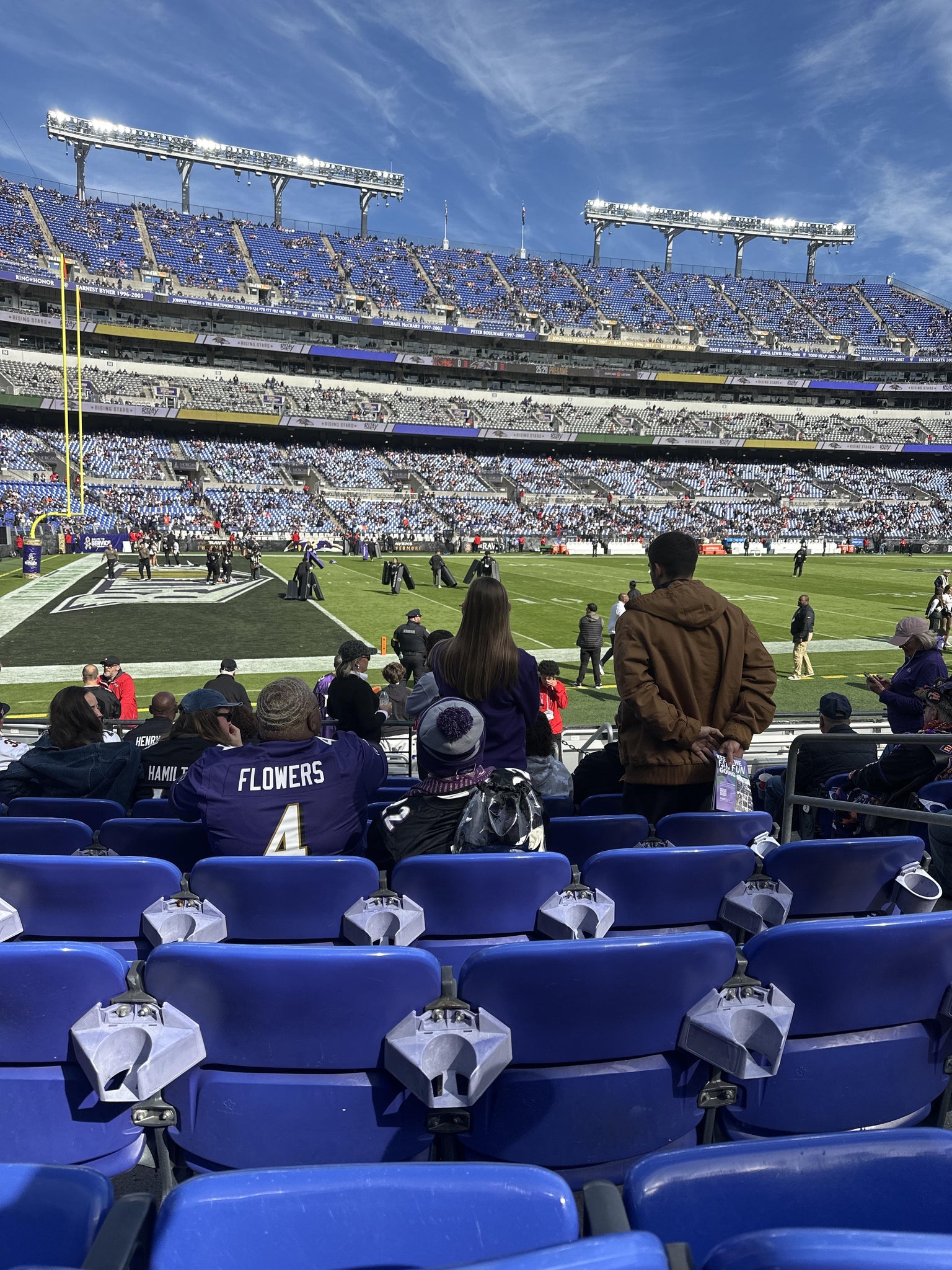 Real Fan View taken from Section 132 at M&T Bank Stadium by William C