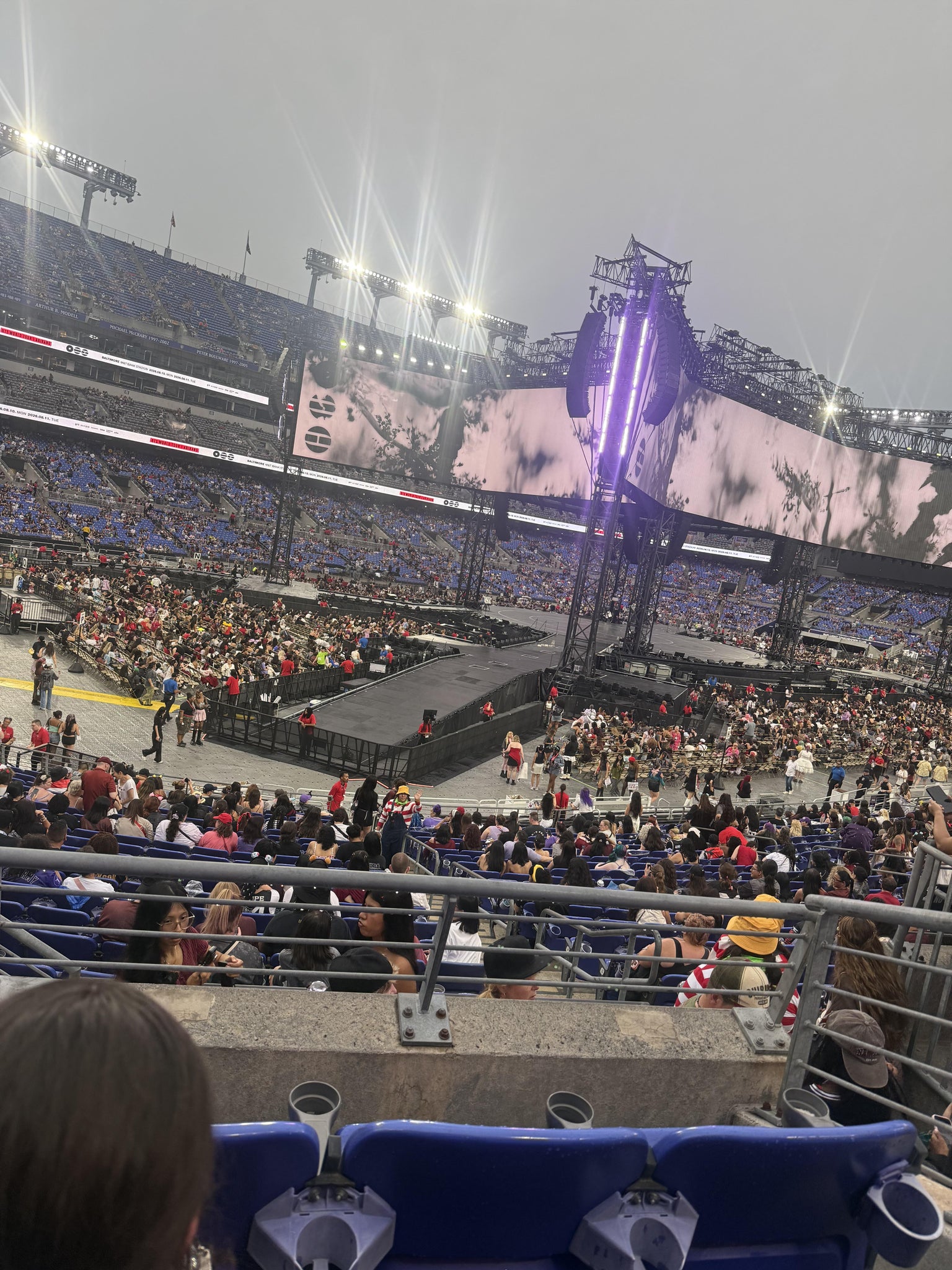 Real Fan View taken from Section 133 at M&T Bank Stadium by Ishawnna L