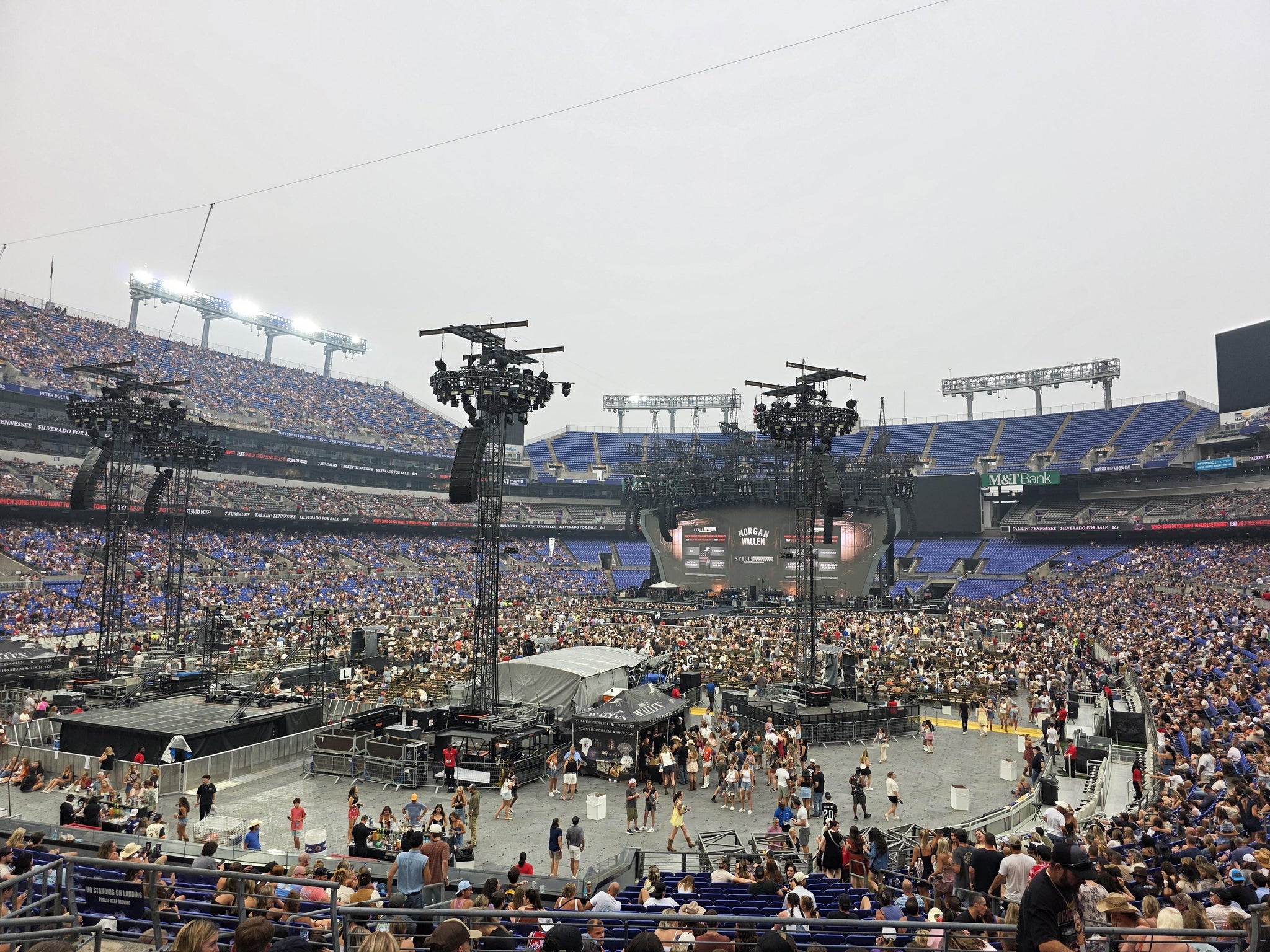 Real Fan View taken from Section 136 at M&T Bank Stadium by Katrina C