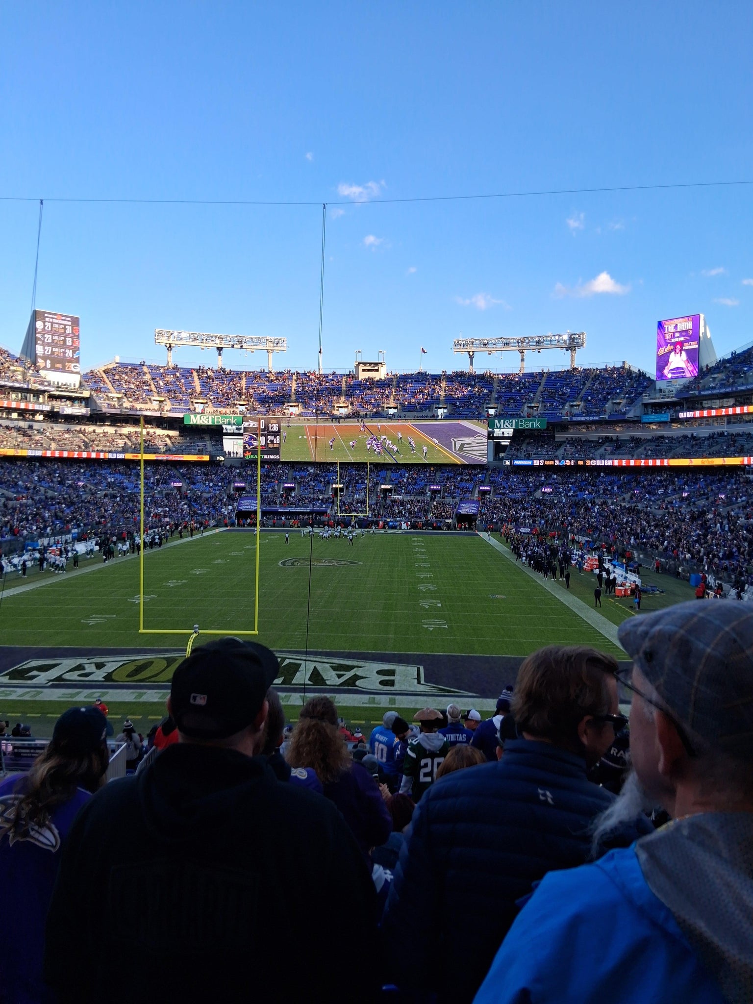 Real Fan View taken from Section 138 at M&T Bank Stadium by Anonymous User