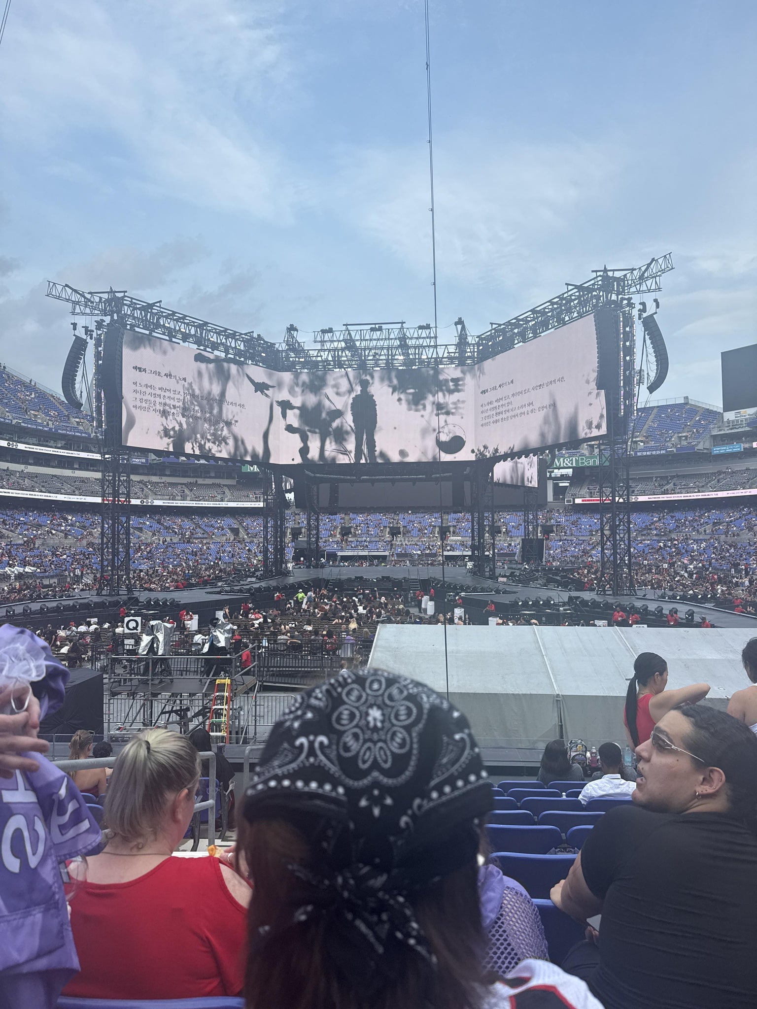 Real Fan View taken from Section 139 at M&T Bank Stadium by Caprice J