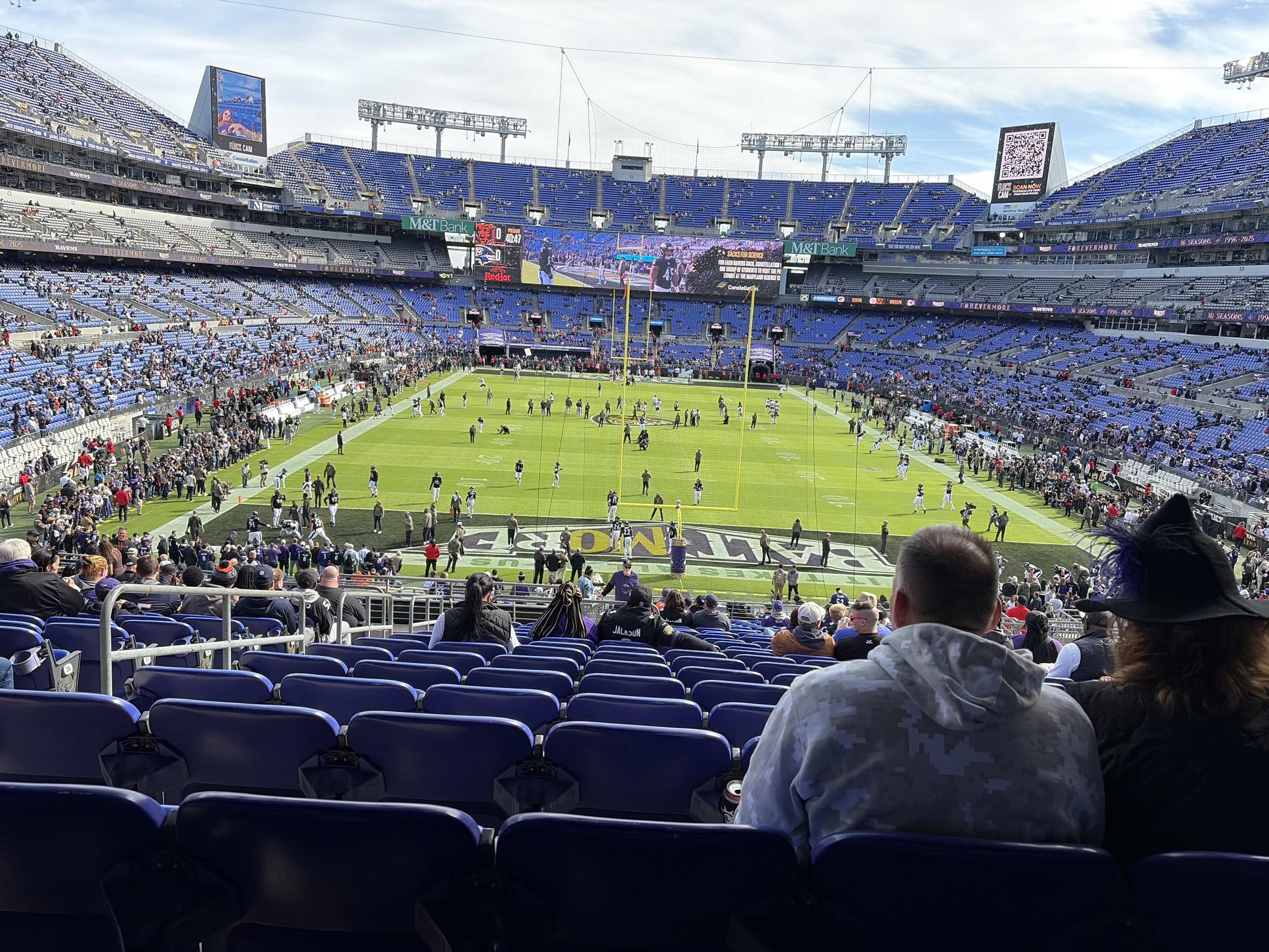 Real Fan View taken from Section 140 at M&T Bank Stadium by David K