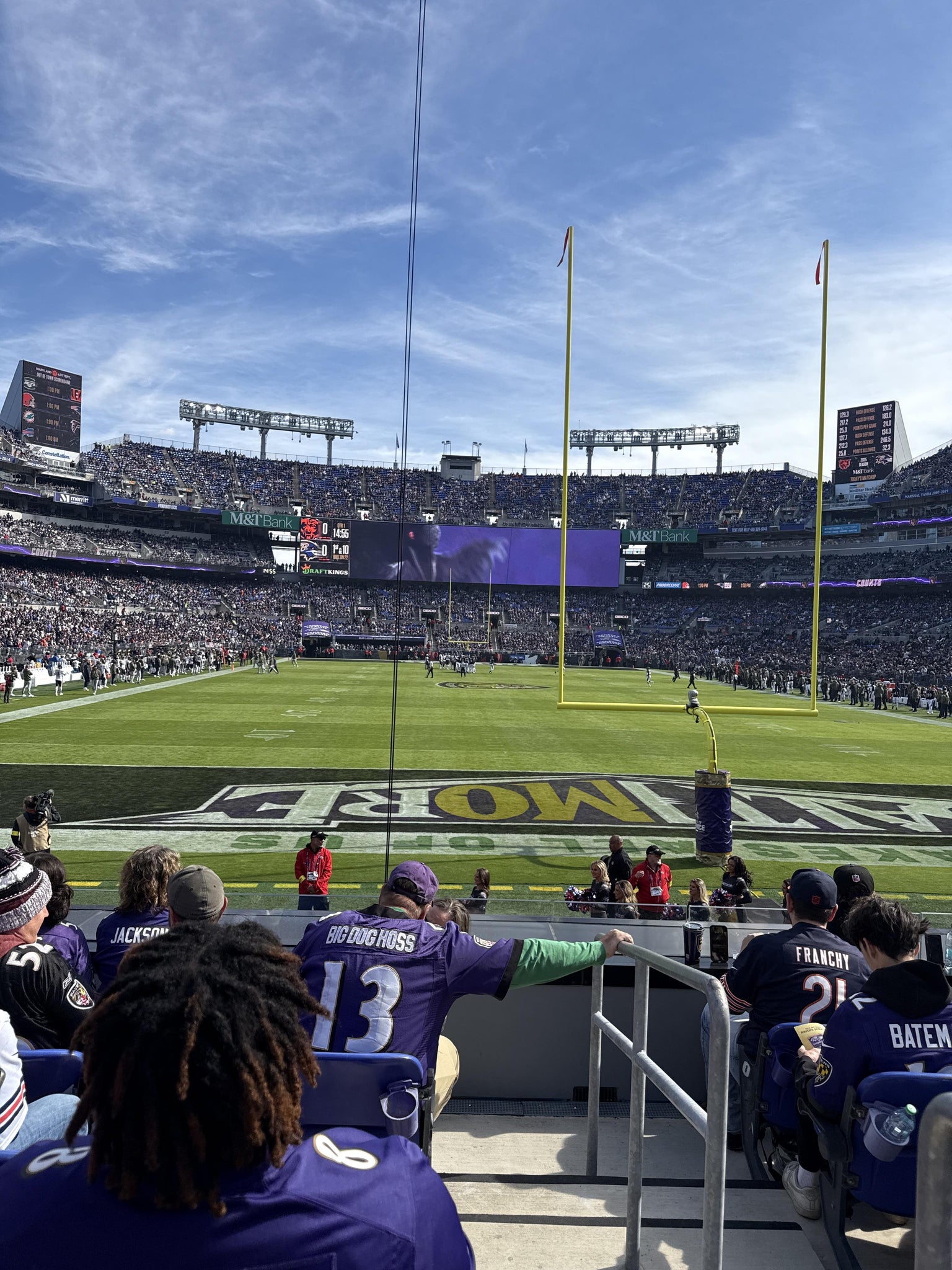 Real Fan View taken from Section 141 at M&T Bank Stadium by John N