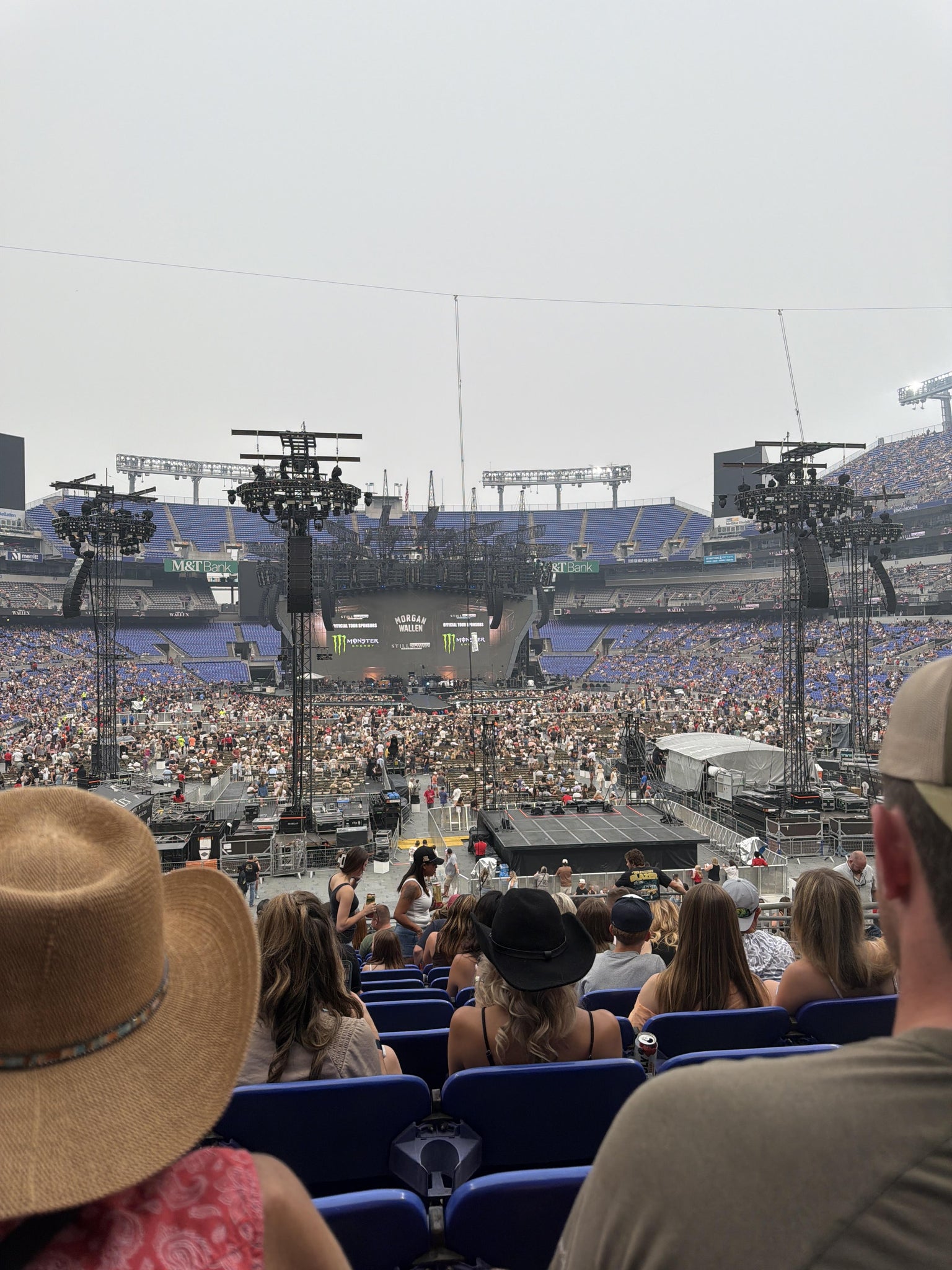 Real Fan View taken from Section 141 at M&T Bank Stadium by Carmen F