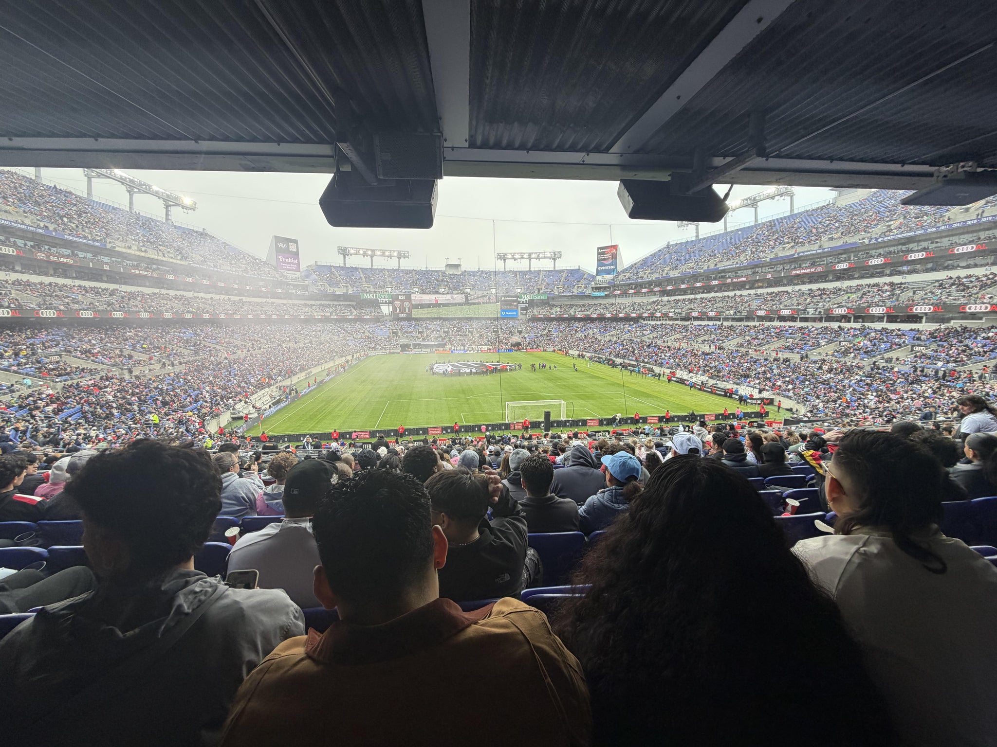Real Fan View taken from Section 141 at M&T Bank Stadium by Arnol A