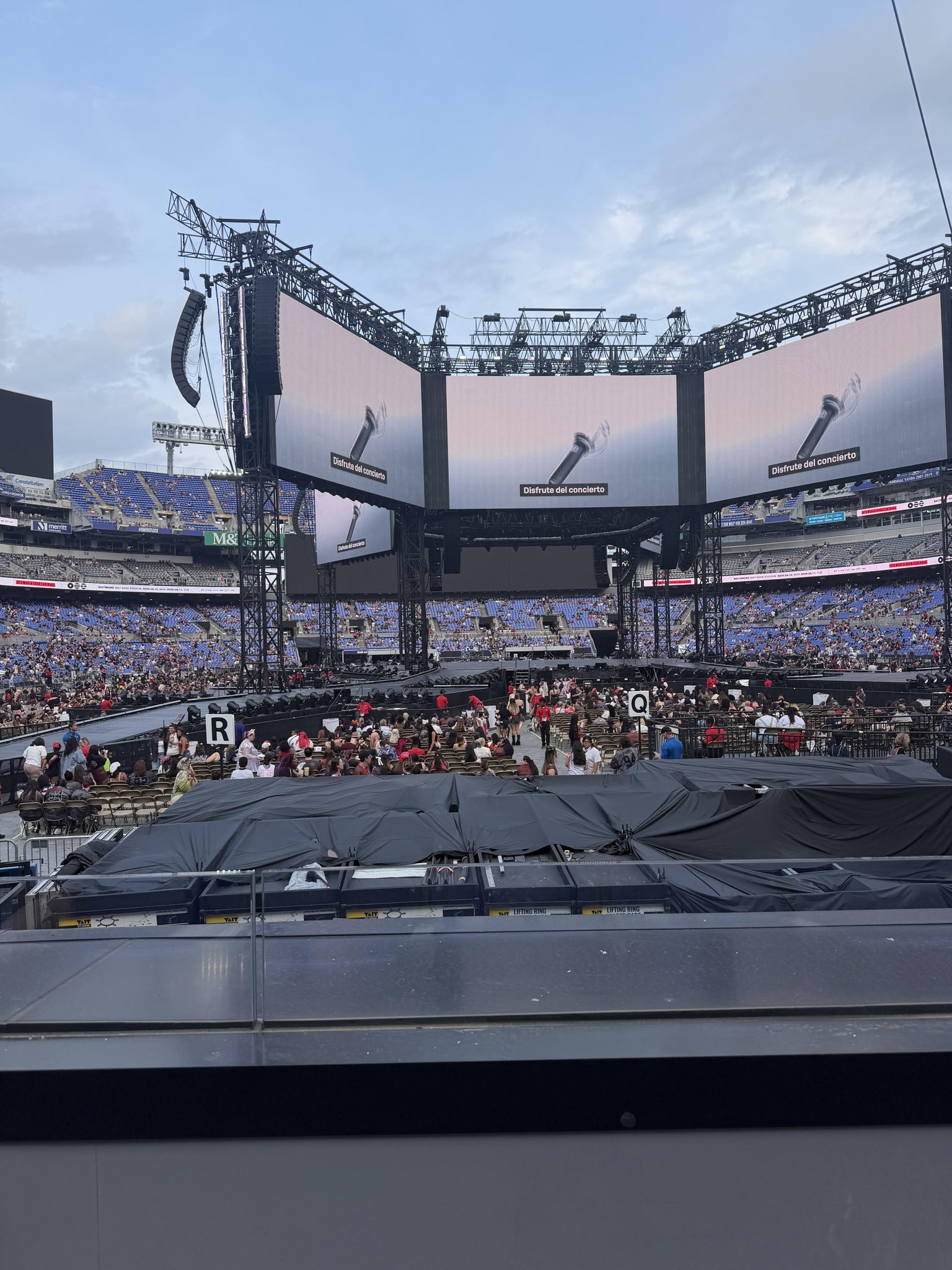 Real Fan View taken from Section 141 at M&T Bank Stadium by Yesenia S