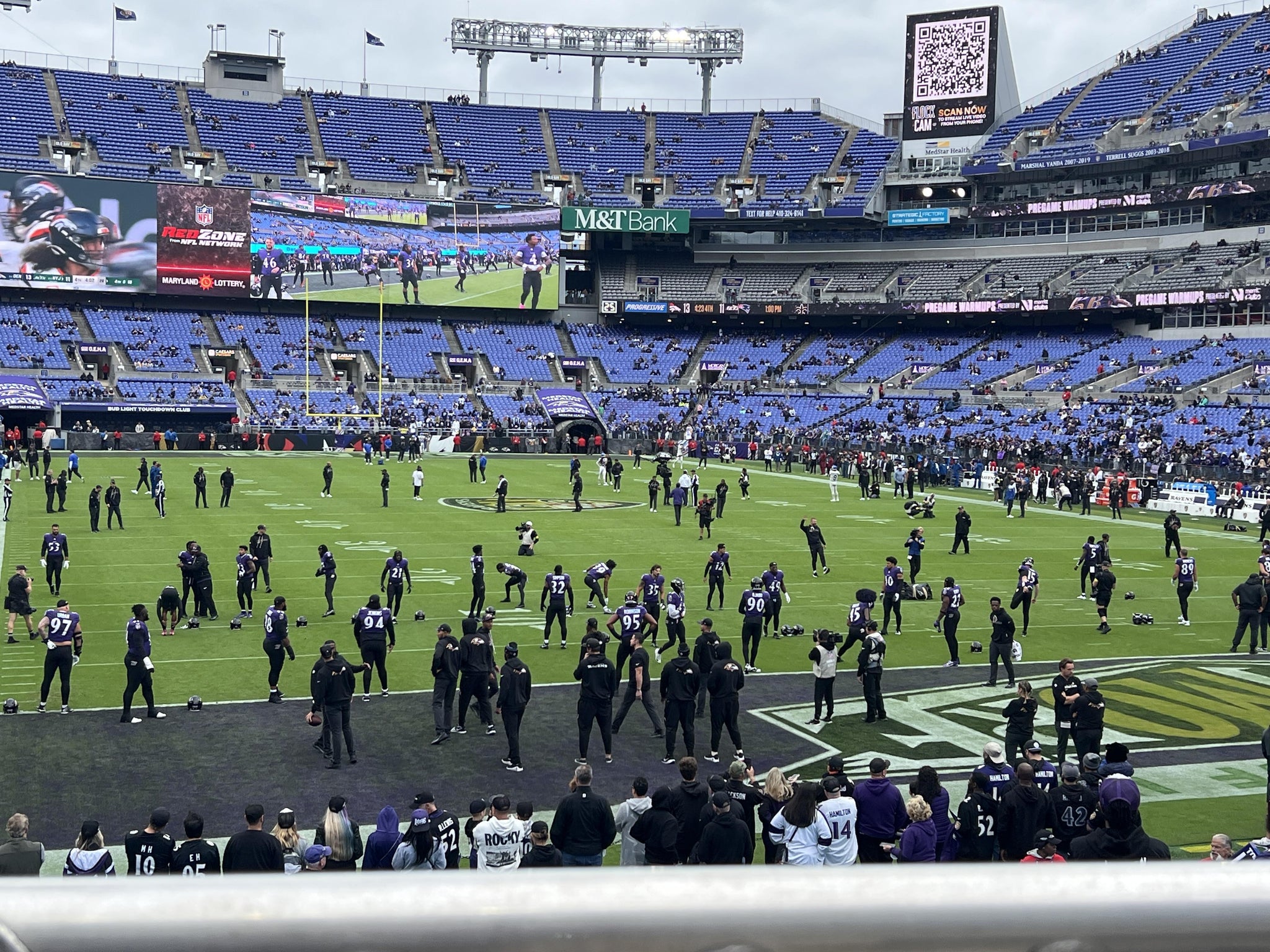Real Fan View taken from Section 142 at M&T Bank Stadium by David K