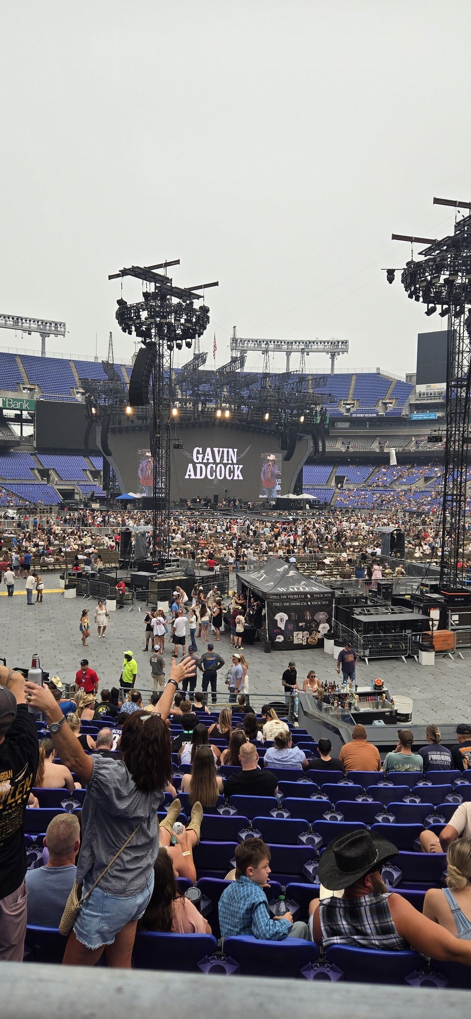 Real Fan View taken from Section 144 at M&T Bank Stadium by Heather M