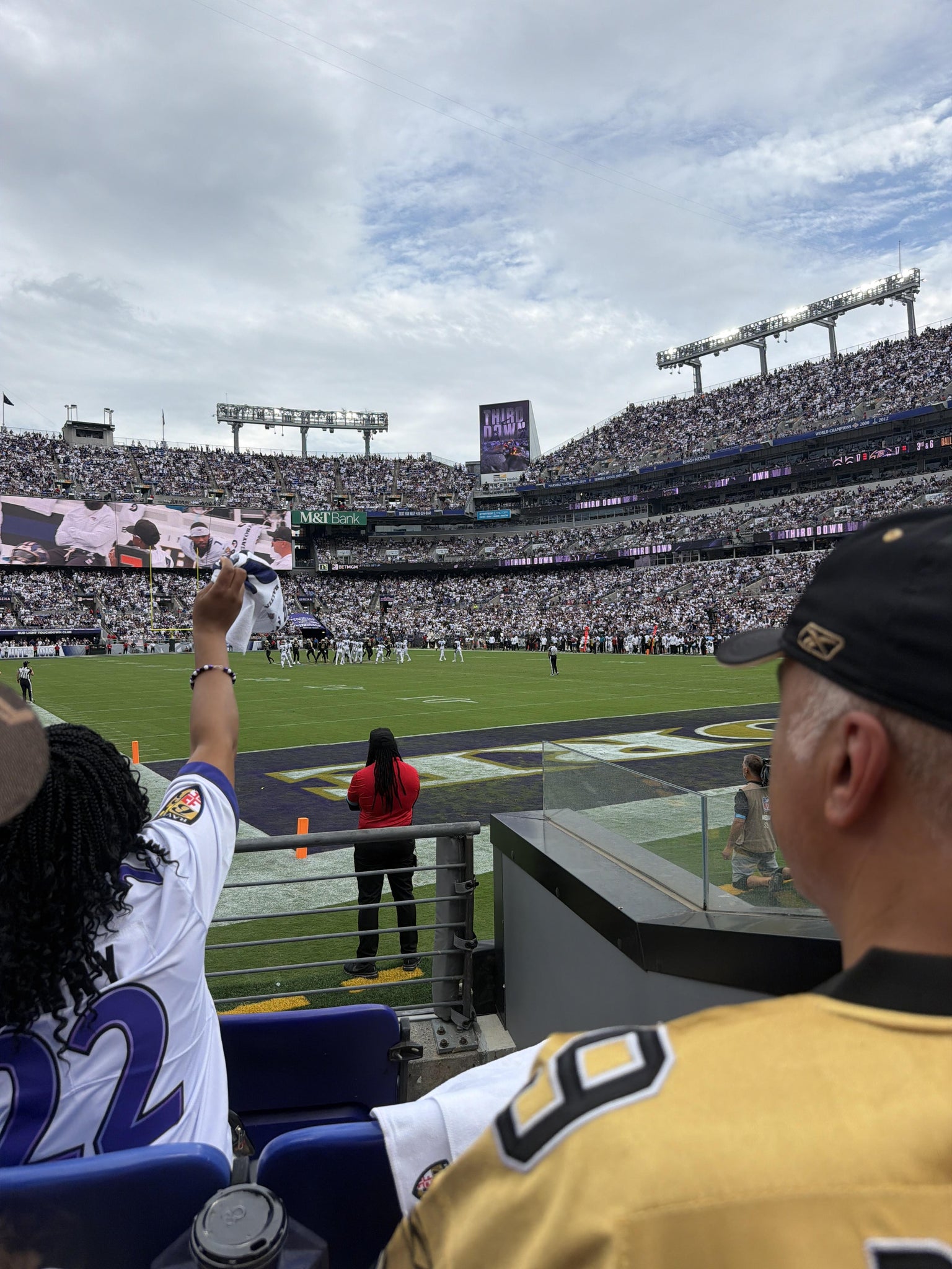 Real Fan View taken from Section 144 at M&T Bank Stadium by Tammy R