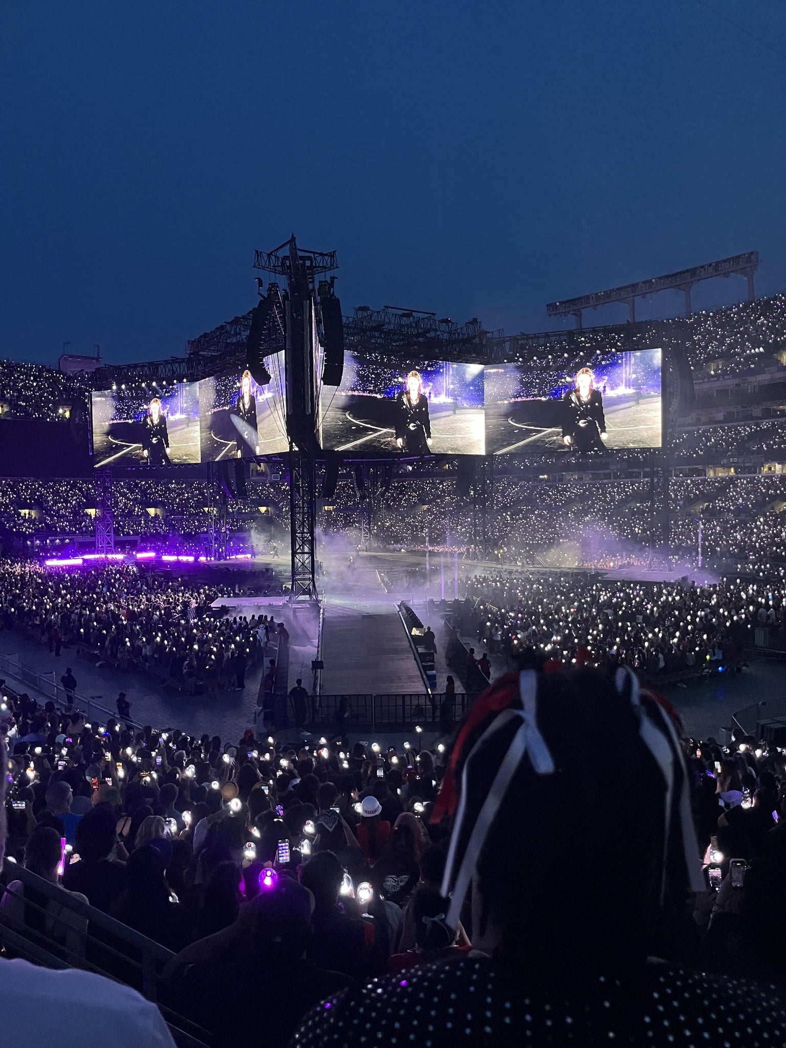 Real Fan View taken from Section 145 at M&T Bank Stadium by Lauren H