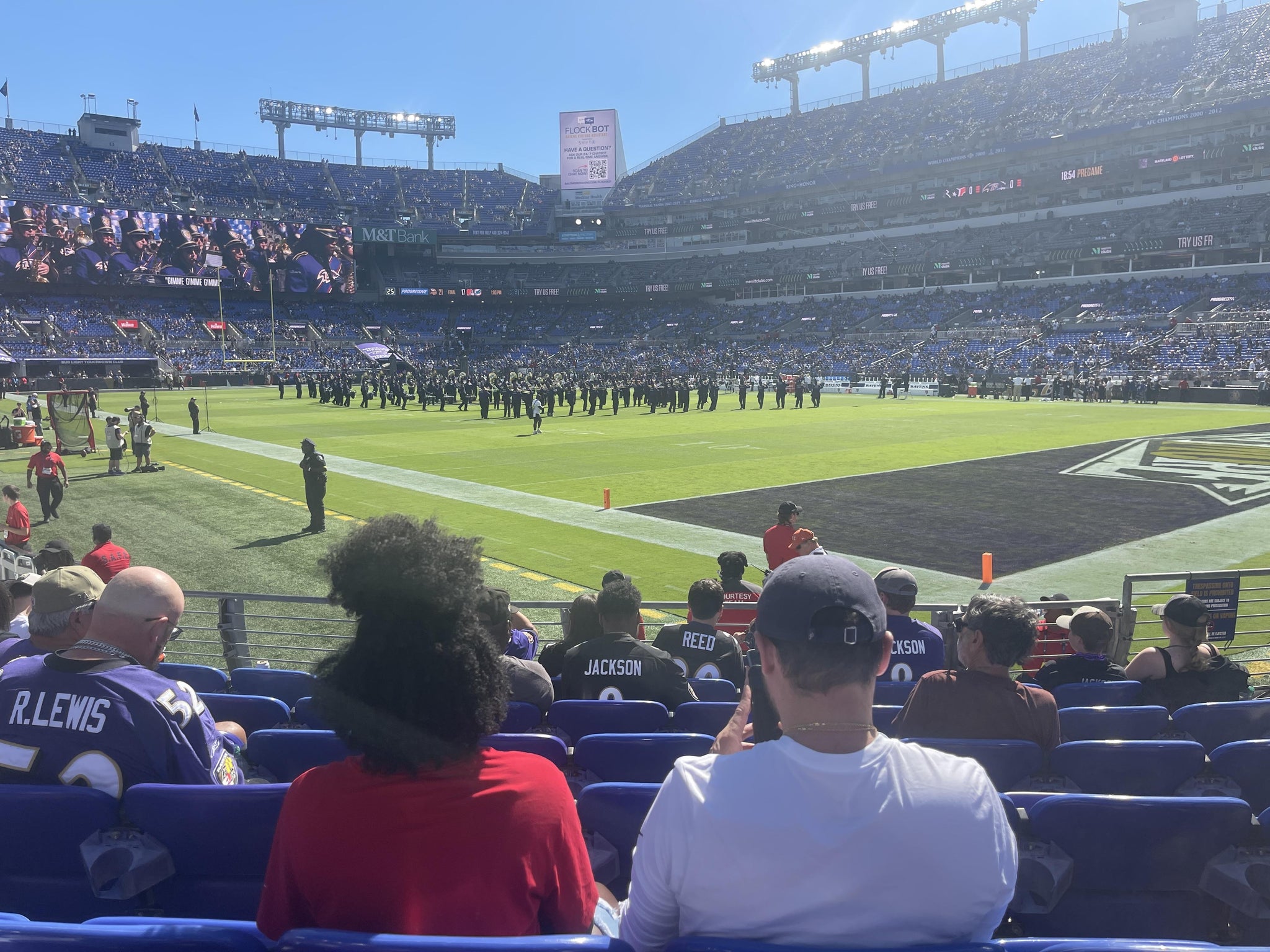Real Fan View taken from Section 146 at M&T Bank Stadium by Bill K