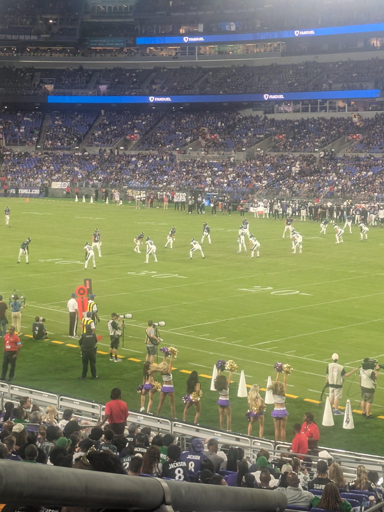 Real Fan View taken from Section 147 at M&T Bank Stadium by Levar T