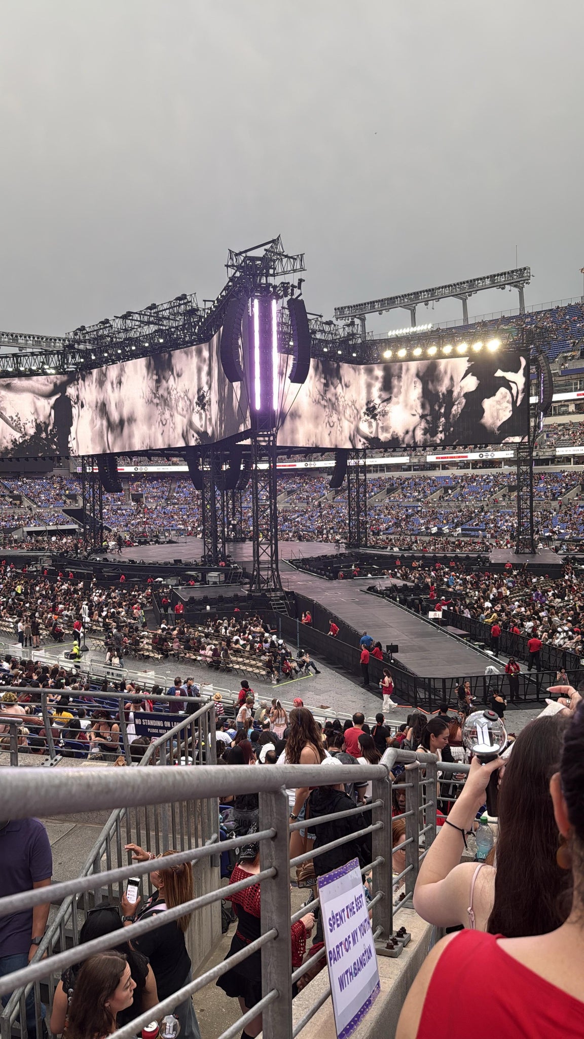 Real Fan View taken from Section 147 at M&T Bank Stadium by Reina C