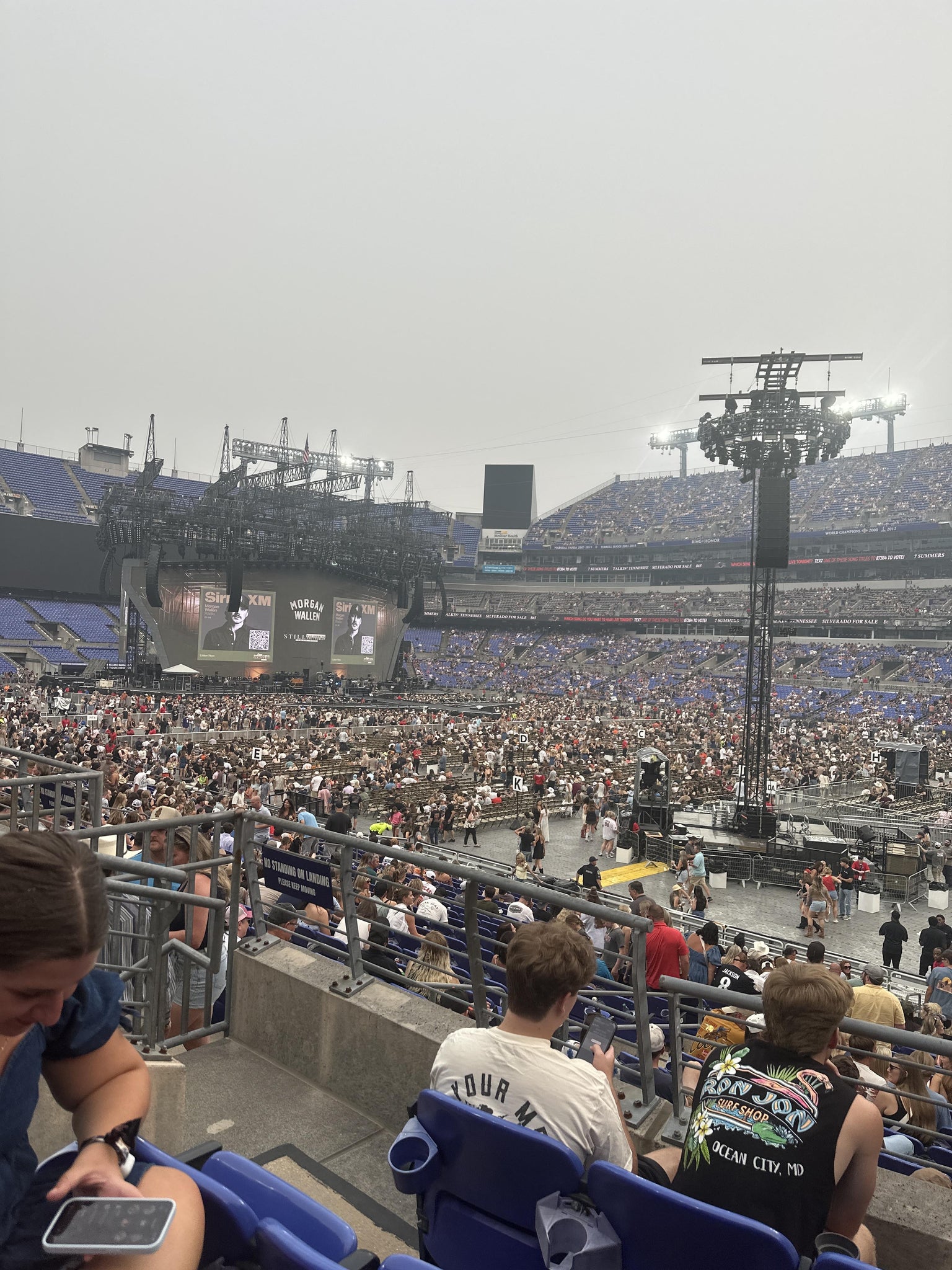 Real Fan View taken from Section 148 at M&T Bank Stadium by Elizabeth B