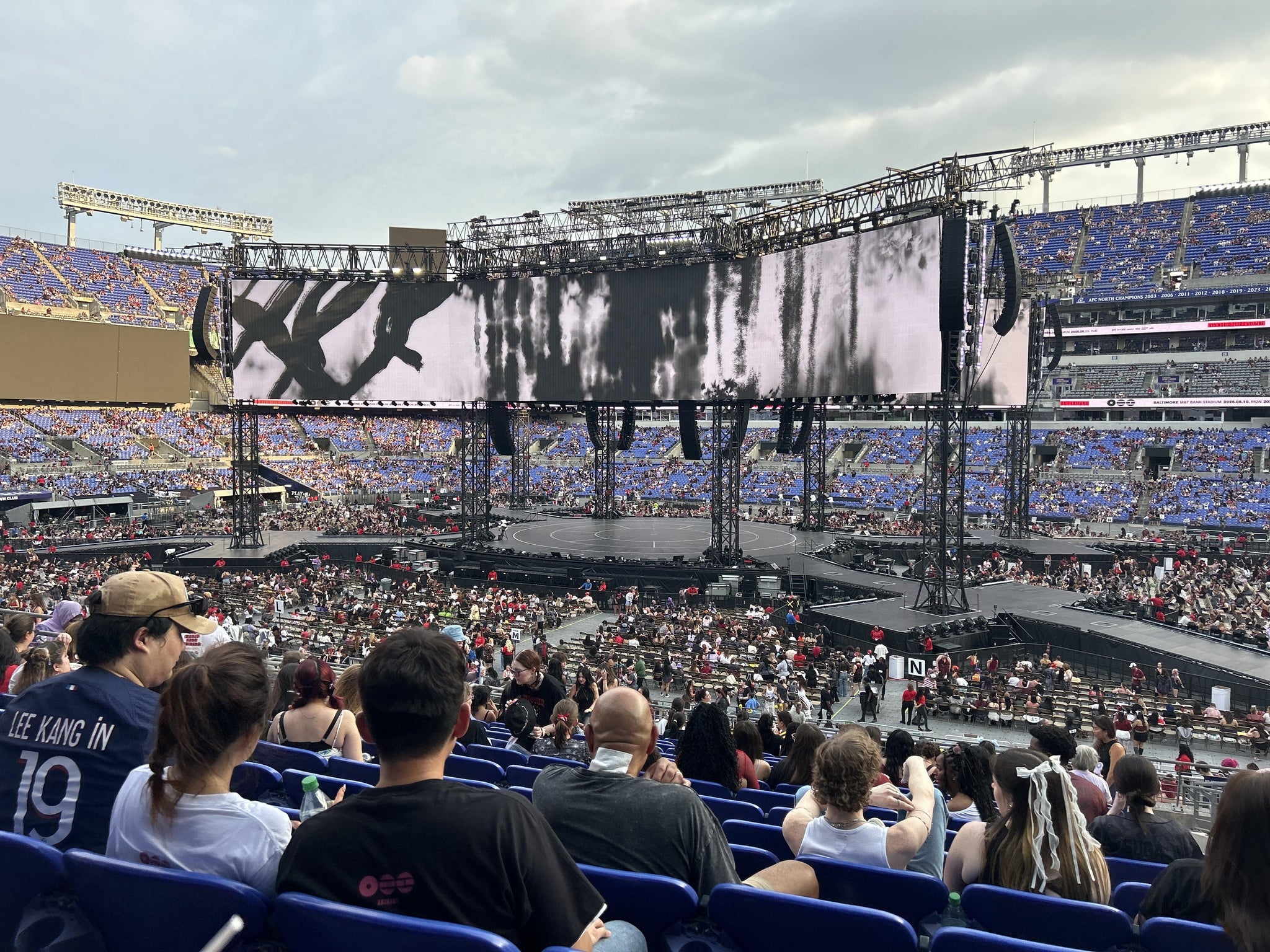 Vue réelle des fans prise de la Section 151 au site M&T Bank Stadium par Hayley C