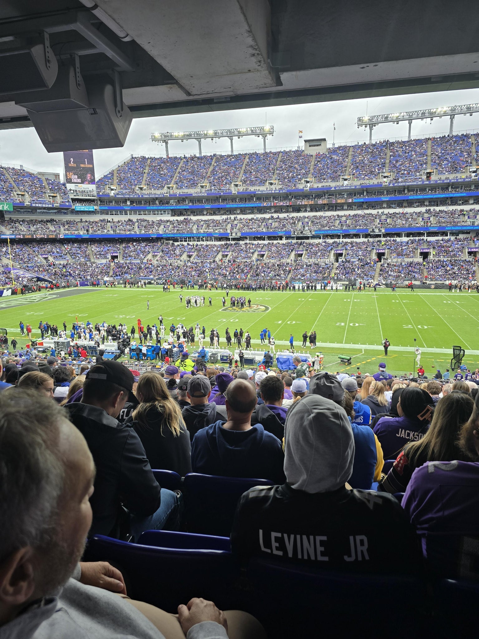 Real Fan View taken from Section 152 at M&T Bank Stadium by Tamra P