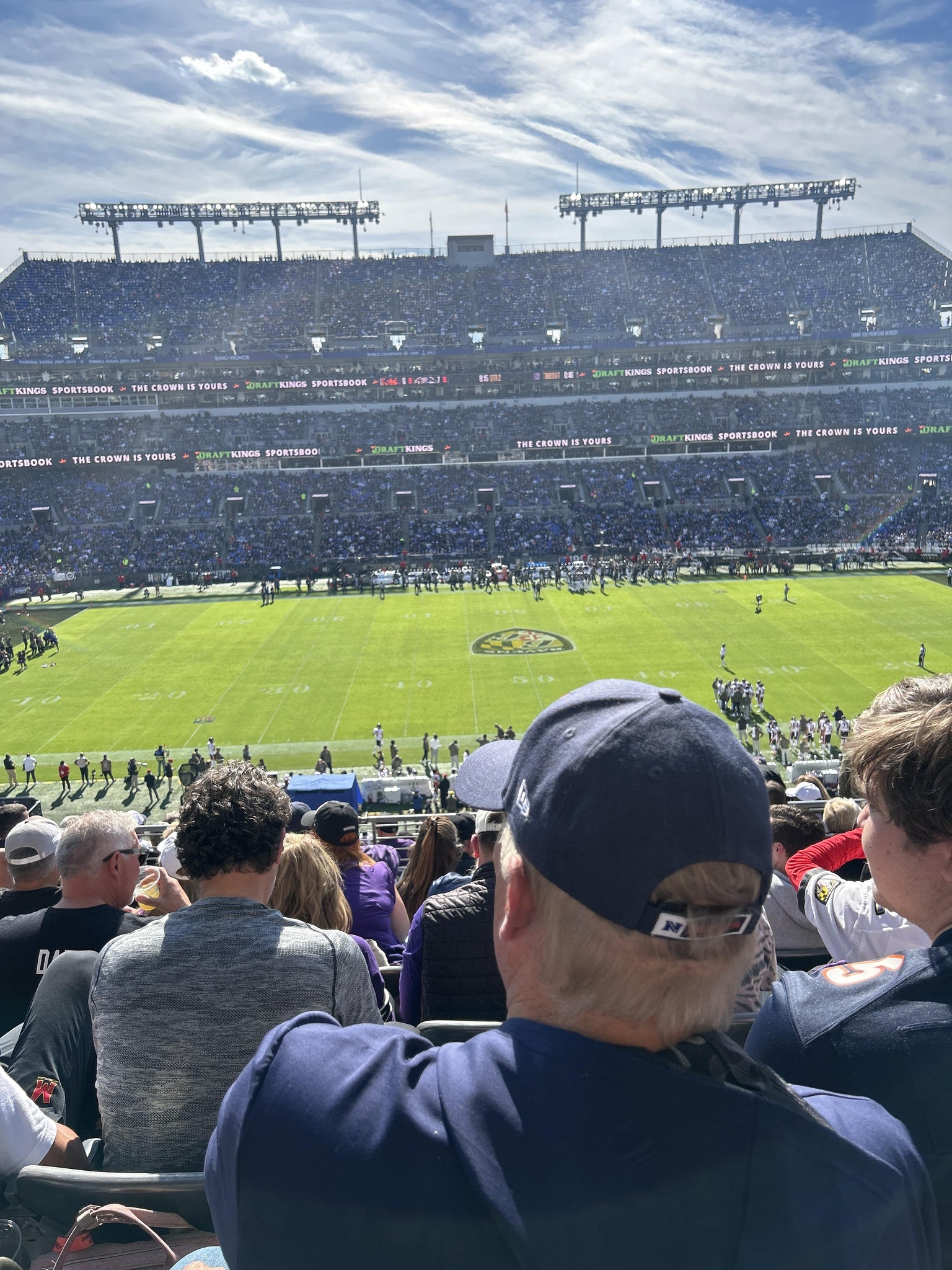 Real Fan View taken from Section 200 at M&T Bank Stadium by Ahmein W