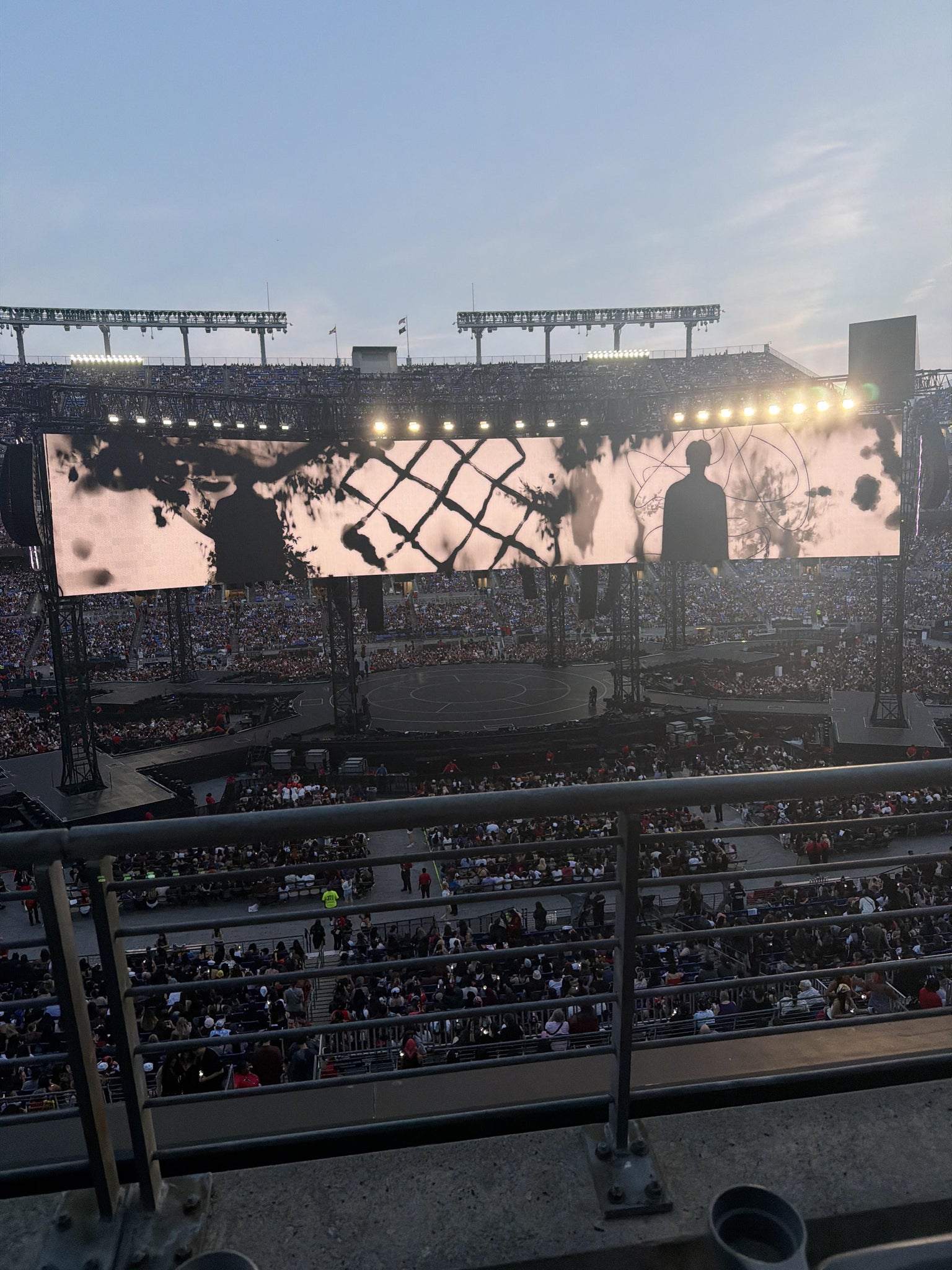 Real Fan View taken from Section 200 at M&T Bank Stadium by Rosemarie B
