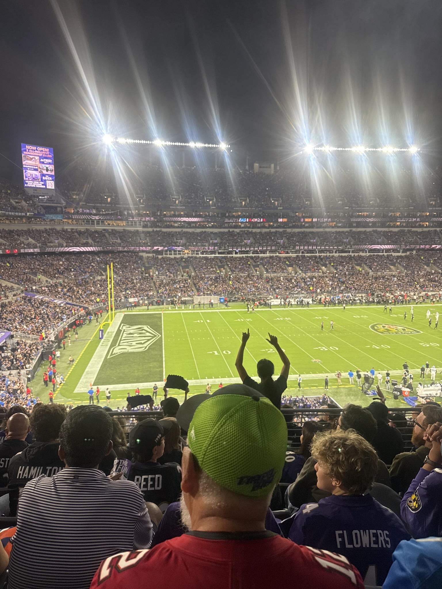 Real Fan View taken from Section 203 at M&T Bank Stadium by Sara M