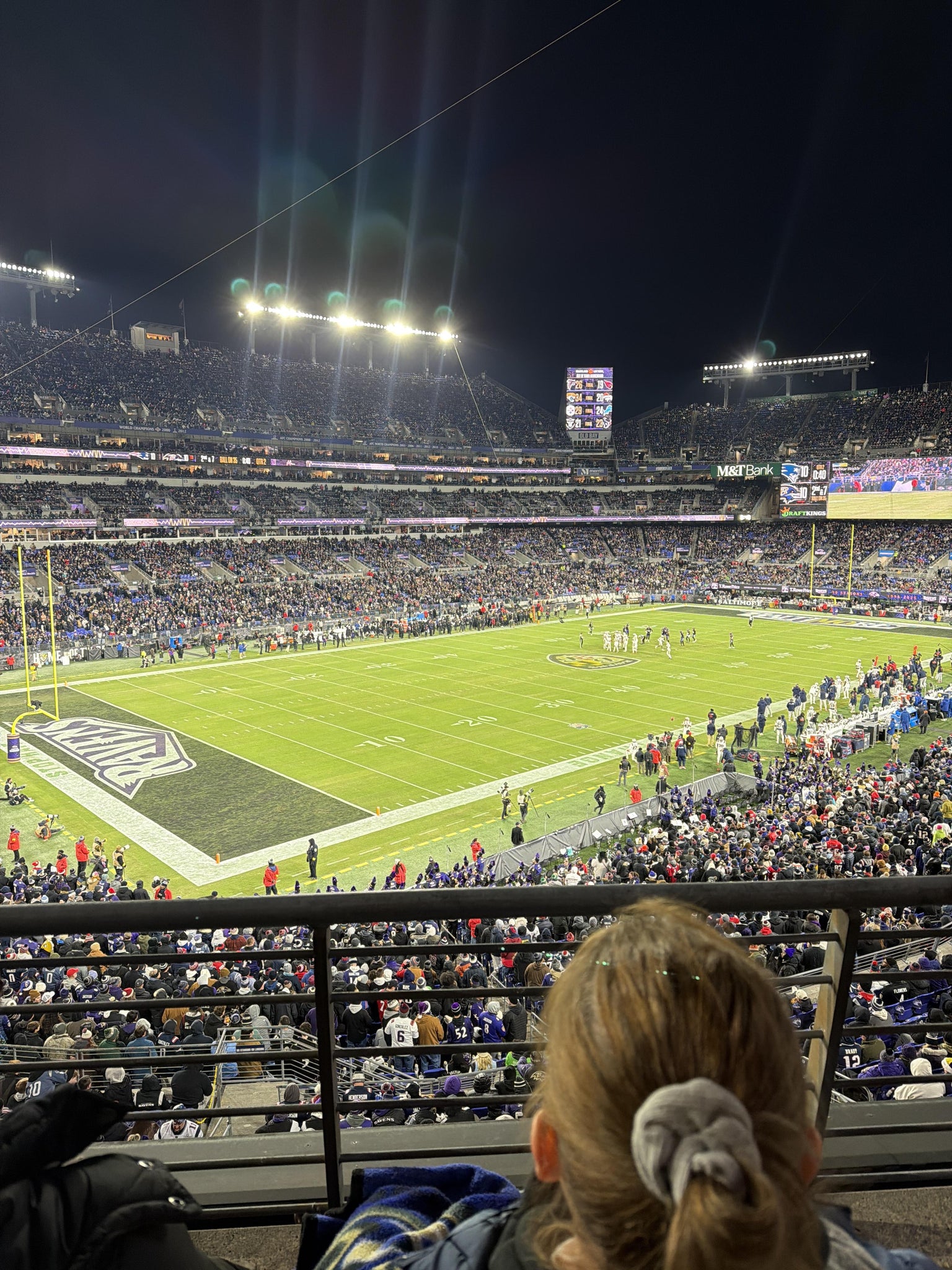Real Fan View taken from Section 206 at M&T Bank Stadium by Pierre N