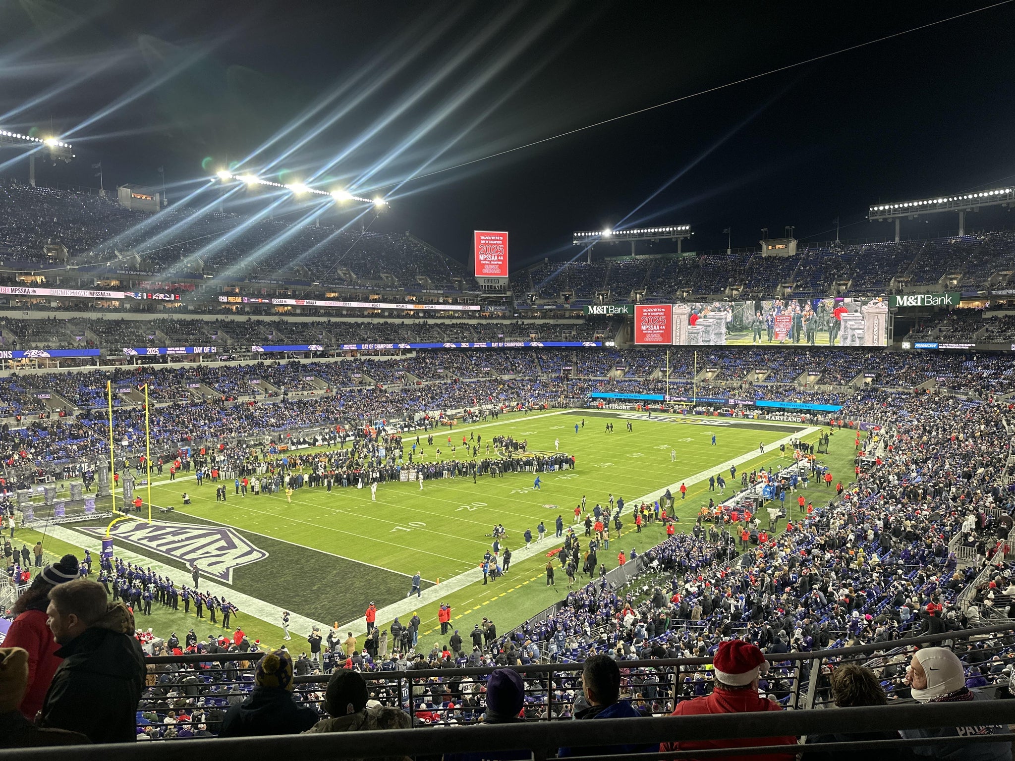Real Fan View taken from Section 207 at M&T Bank Stadium by Christopher  P