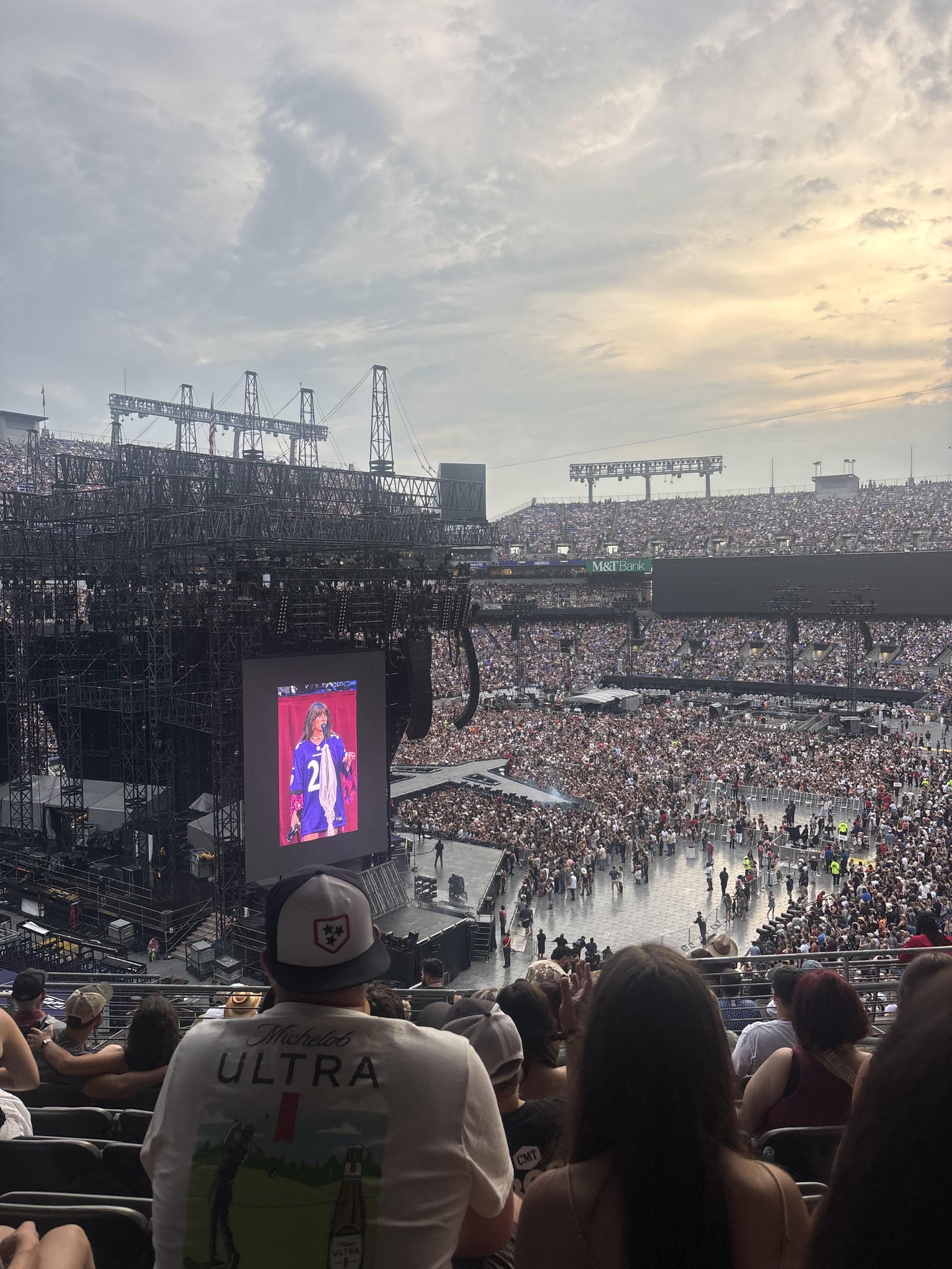 Real Fan View taken from Section 208 at M&T Bank Stadium by Mikayla M