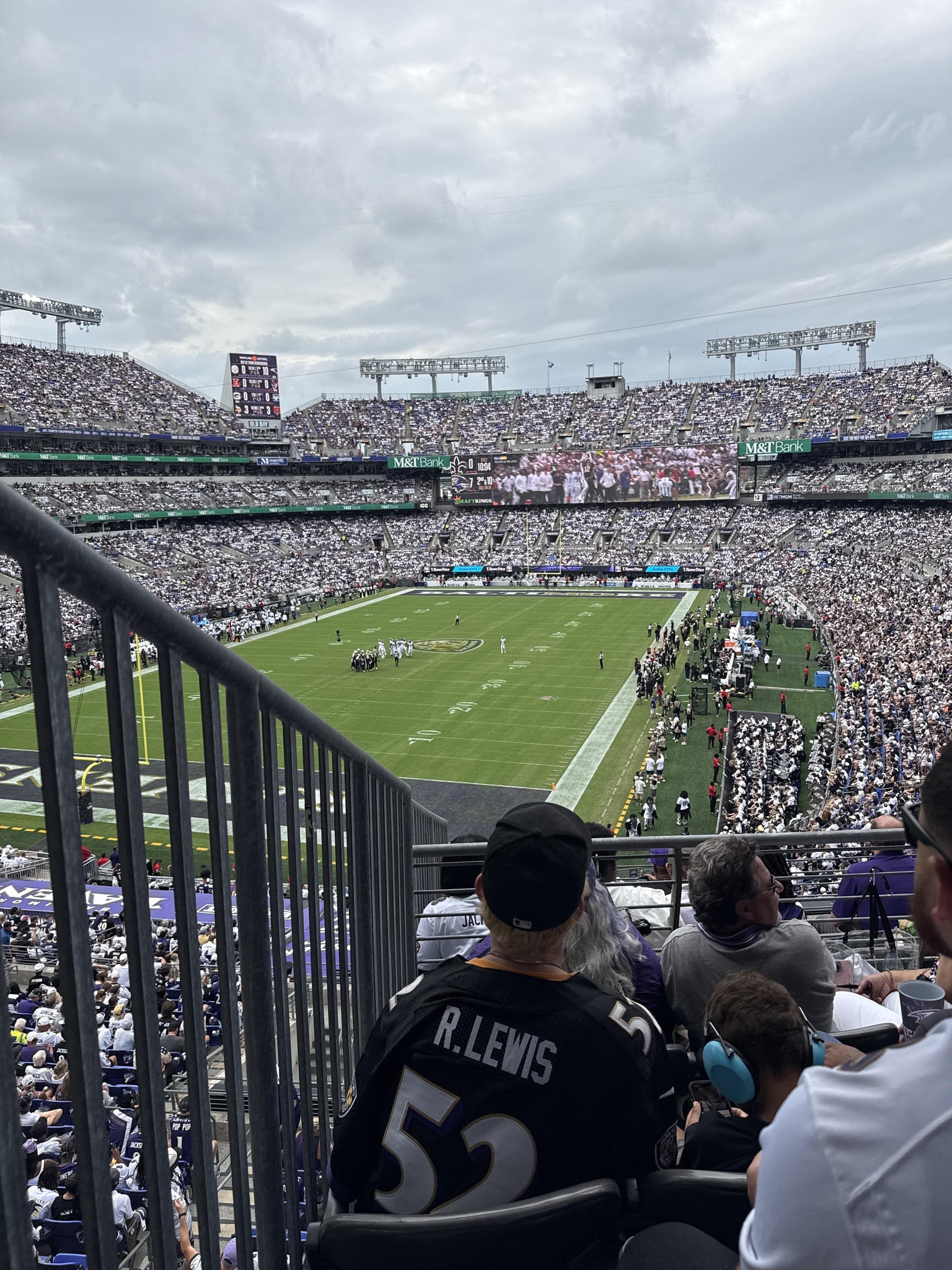 Real Fan View taken from Section 210 at M&T Bank Stadium by Claytonia E