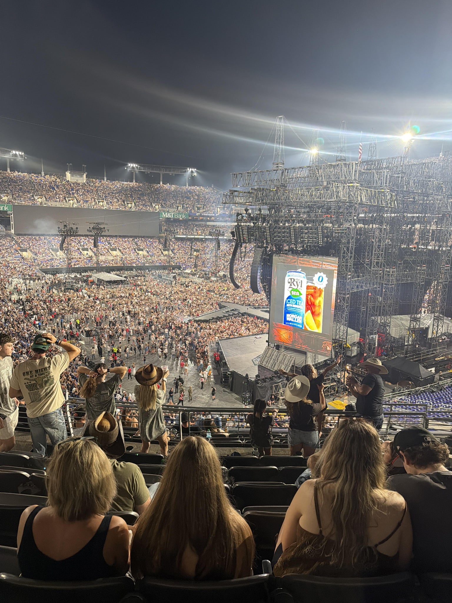 Real Fan View taken from Section 218 at M&T Bank Stadium by Vannessa M