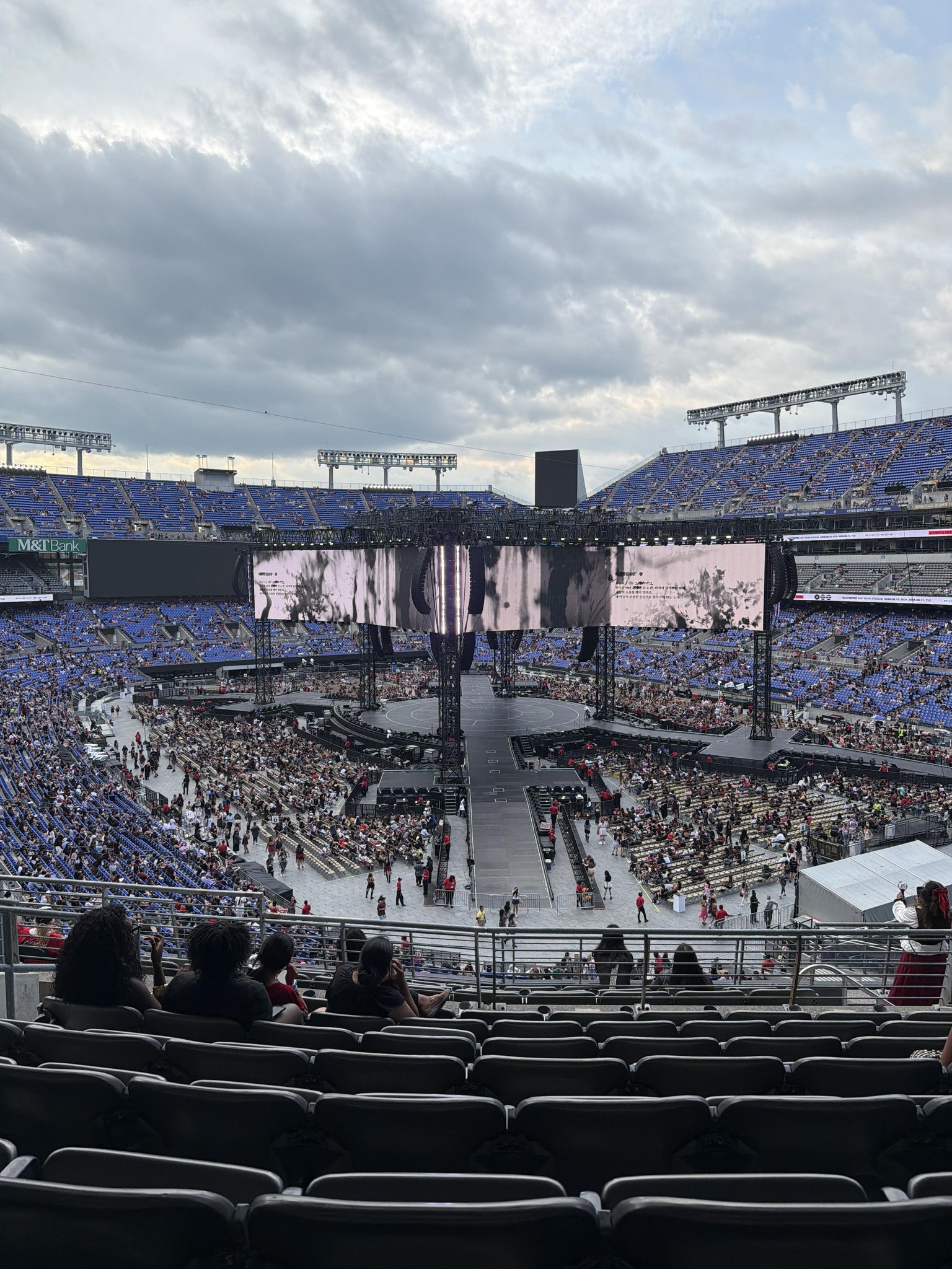 Real Fan View taken from Section 218 at M&T Bank Stadium by Emma L