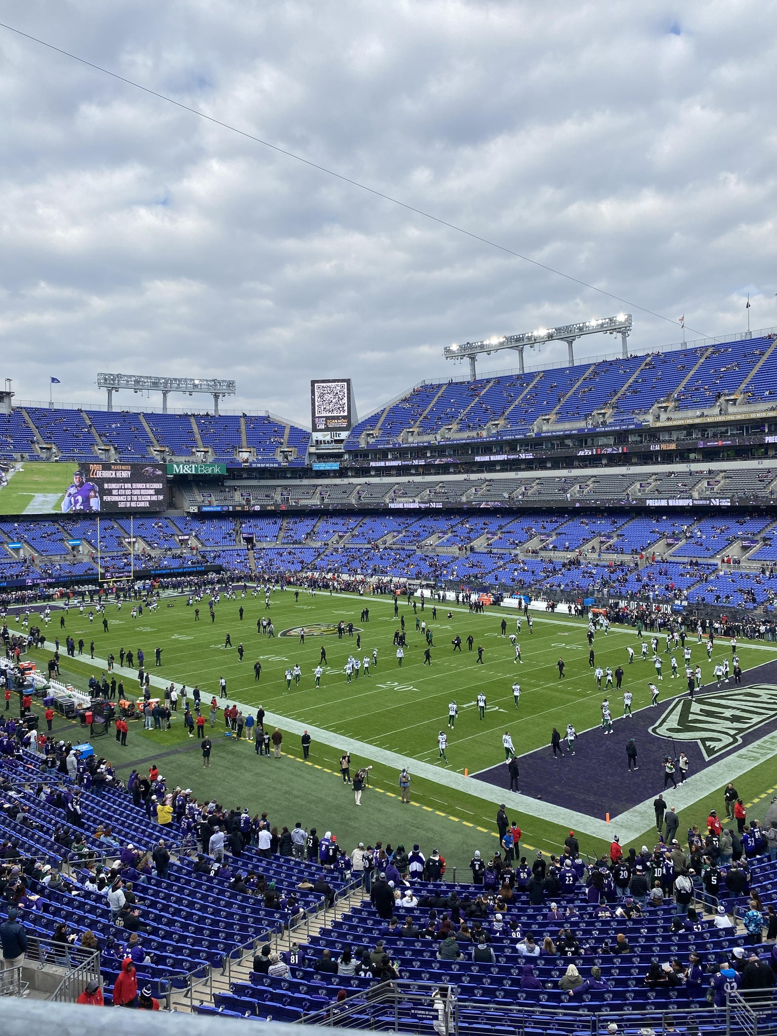 Real Fan View taken from Section 219 at M&T Bank Stadium by Pearlene C