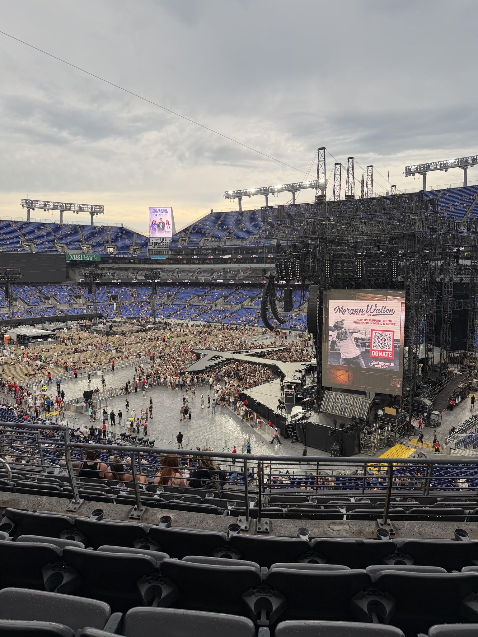 Real Fan View taken from Section 220 at M&T Bank Stadium by Shelby D