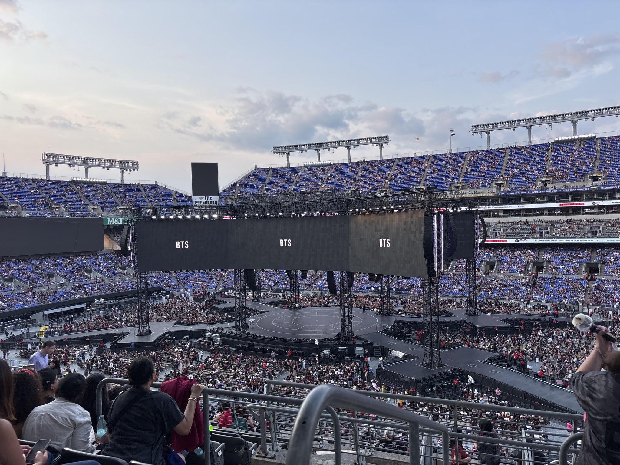 Real Fan View taken from Section 223 at M&T Bank Stadium by Maria P
