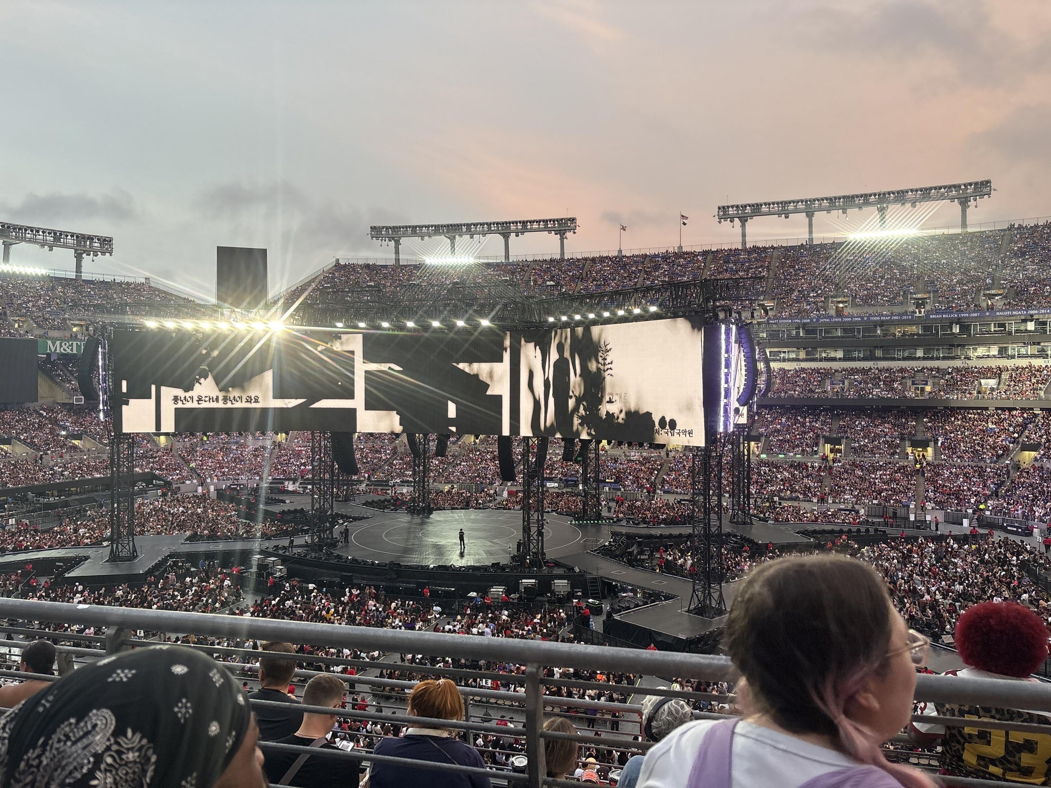 Vue réelle des fans prise de la Section 224 au site M&T Bank Stadium par Abby B