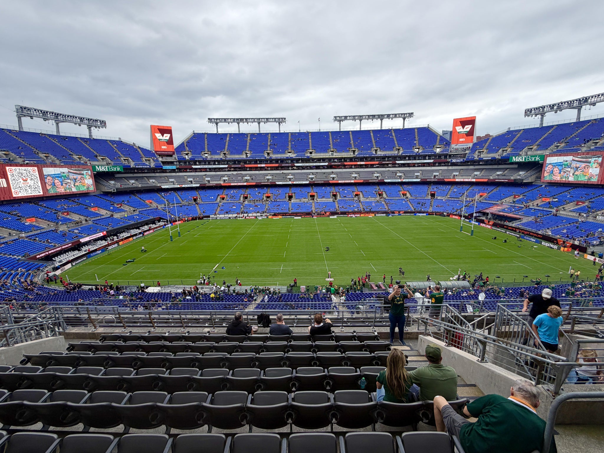 Real Fan View taken from Section 227 at M&T Bank Stadium by Larry T