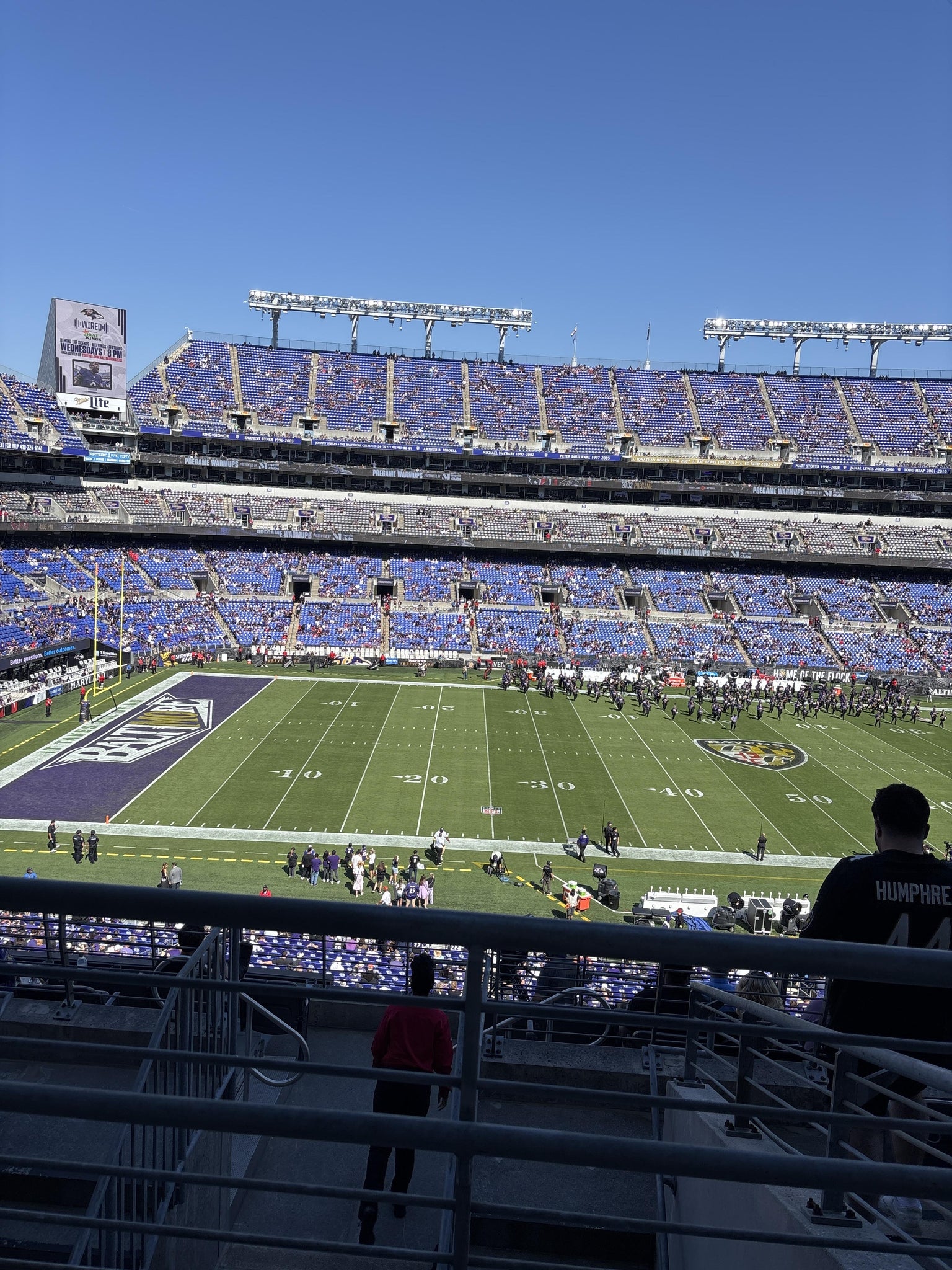 Real Fan View taken from Section 228 at M&T Bank Stadium by Jeff J