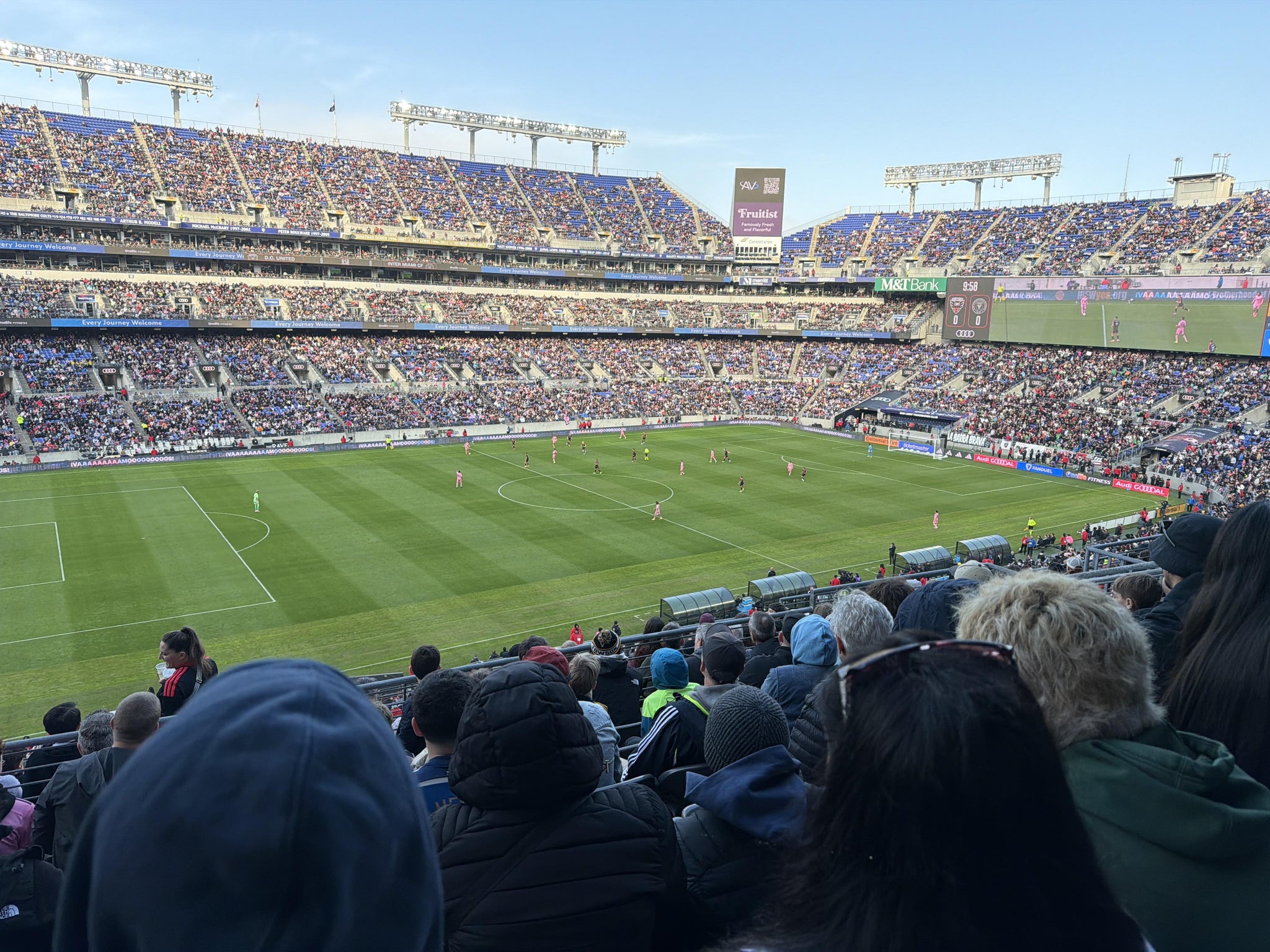 Real Fan View taken from Section 230 at M&T Bank Stadium by Tiffany P