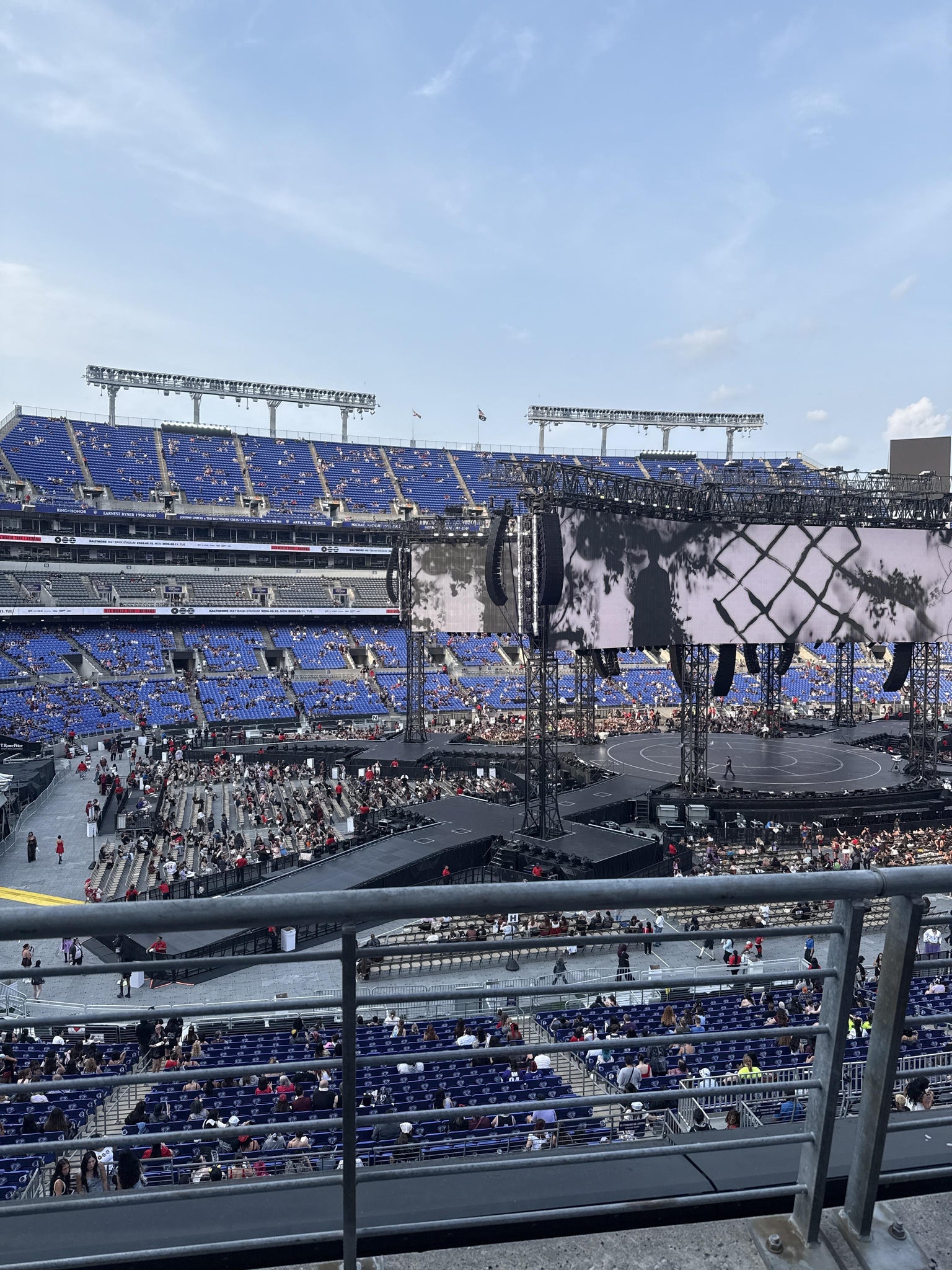 Real Fan View taken from Section 230 at M&T Bank Stadium by Elizabeth J