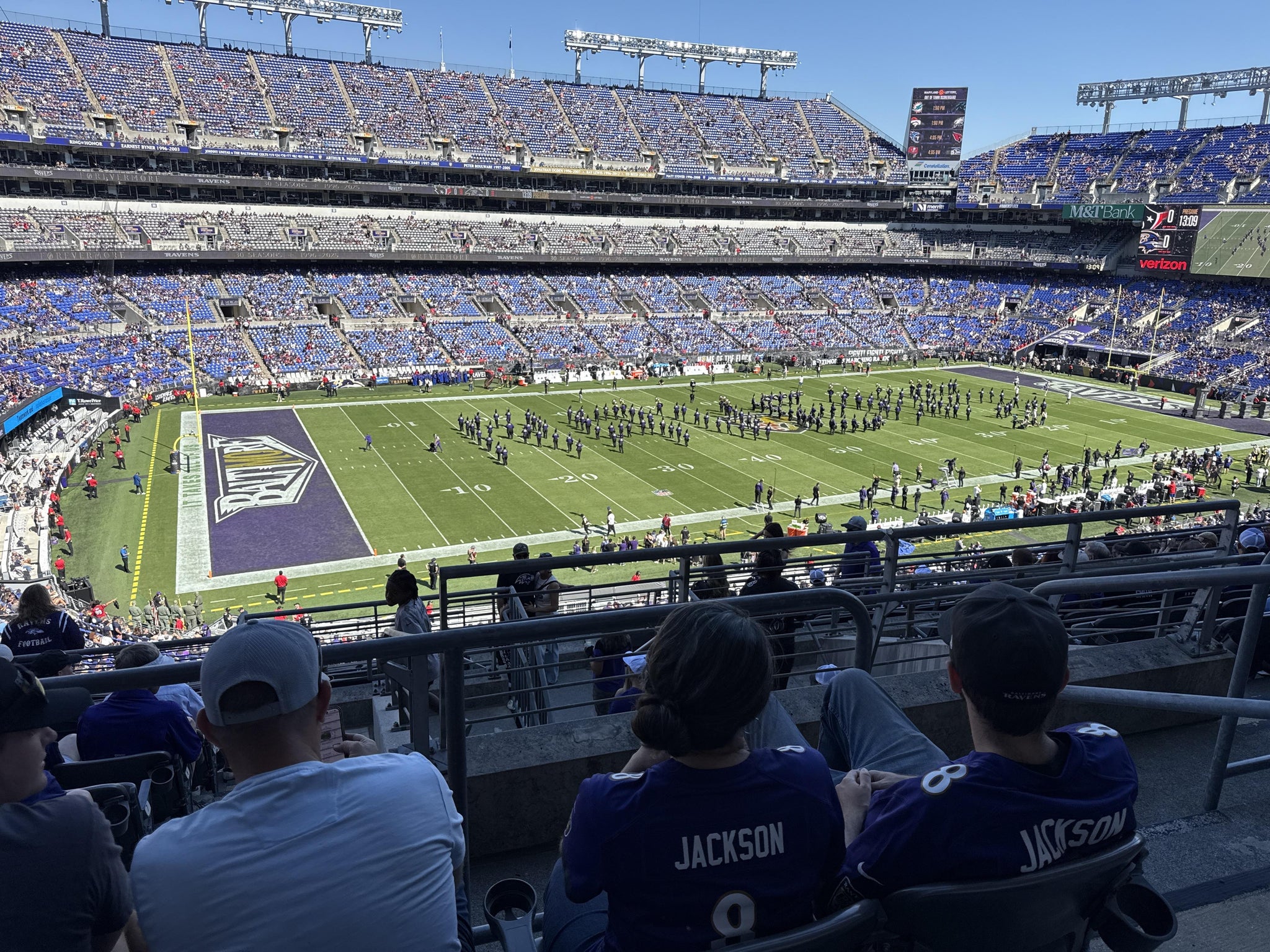 Real Fan View taken from Section 231 at M&T Bank Stadium by Warren C